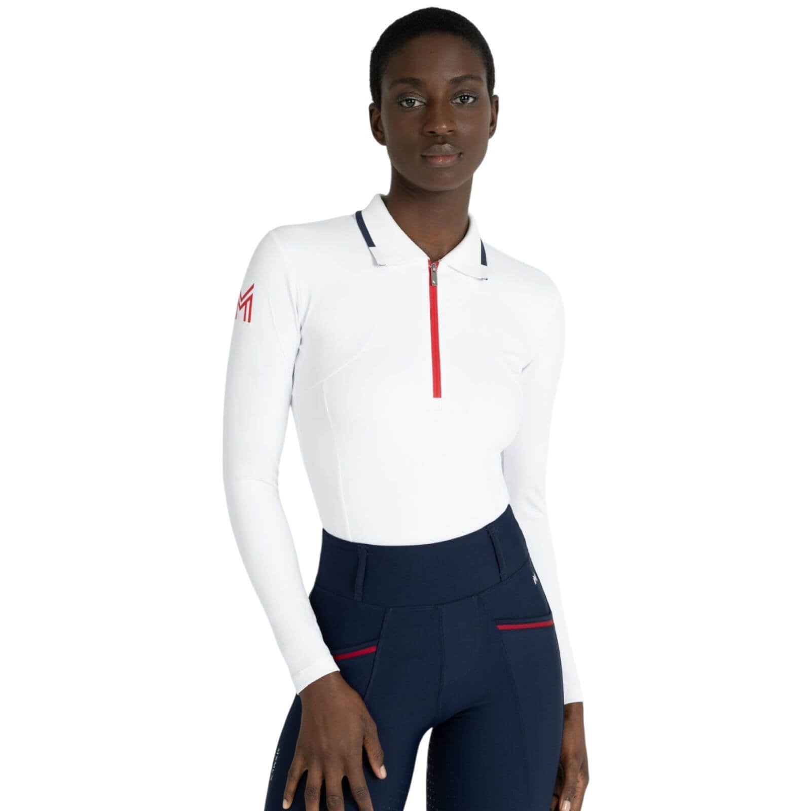Langarmshirt Damen Concept Long Sleeve Polo Shirt Baselayer