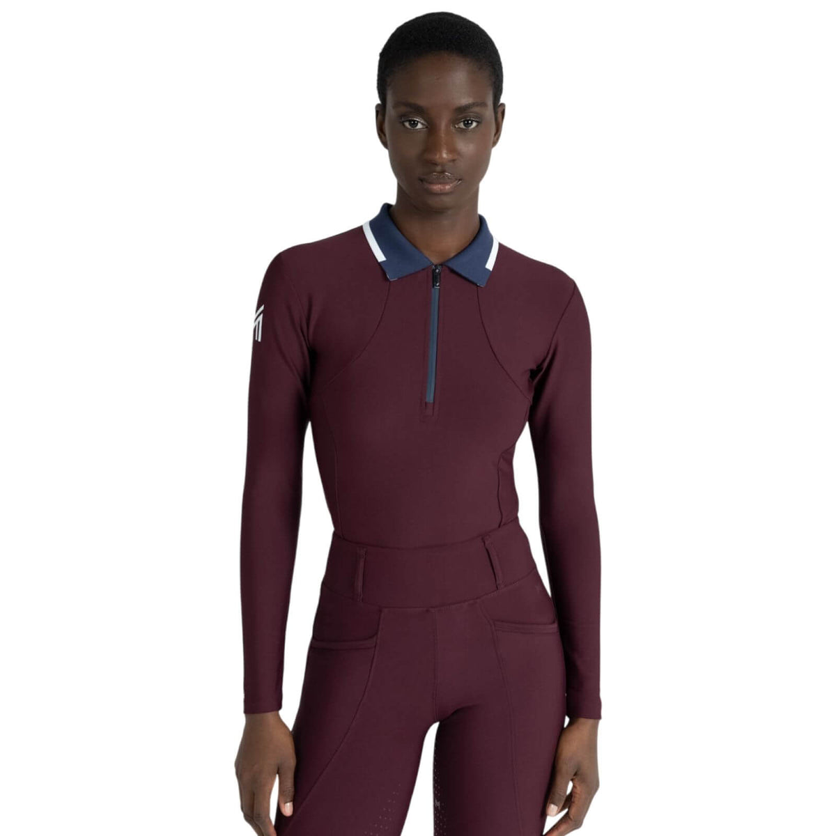 Langarmshirt Damen Concept Long Sleeve Polo Shirt Baselayer