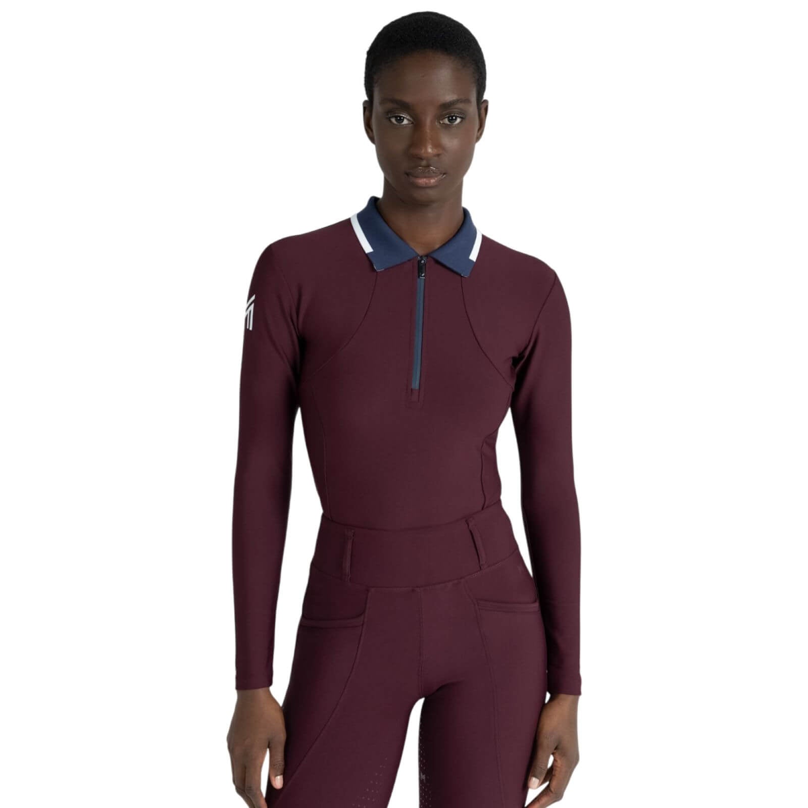 Langarmshirt Damen Concept Long Sleeve Polo Shirt Baselayer