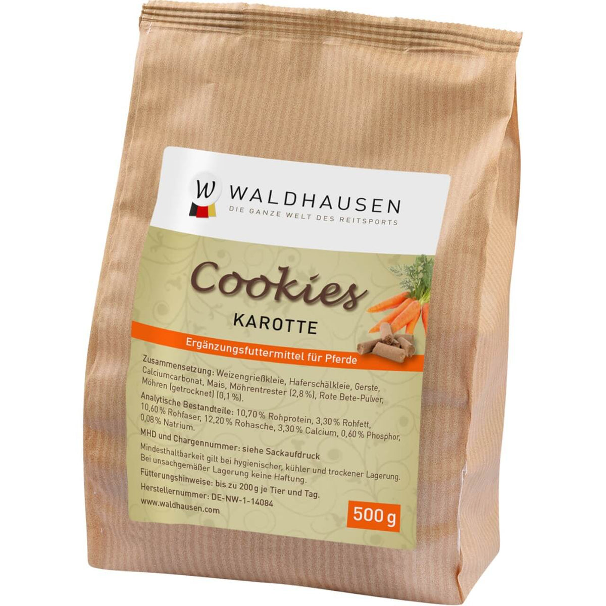 Leckerlies Cookies 500g Ergänzungsfuttermittel