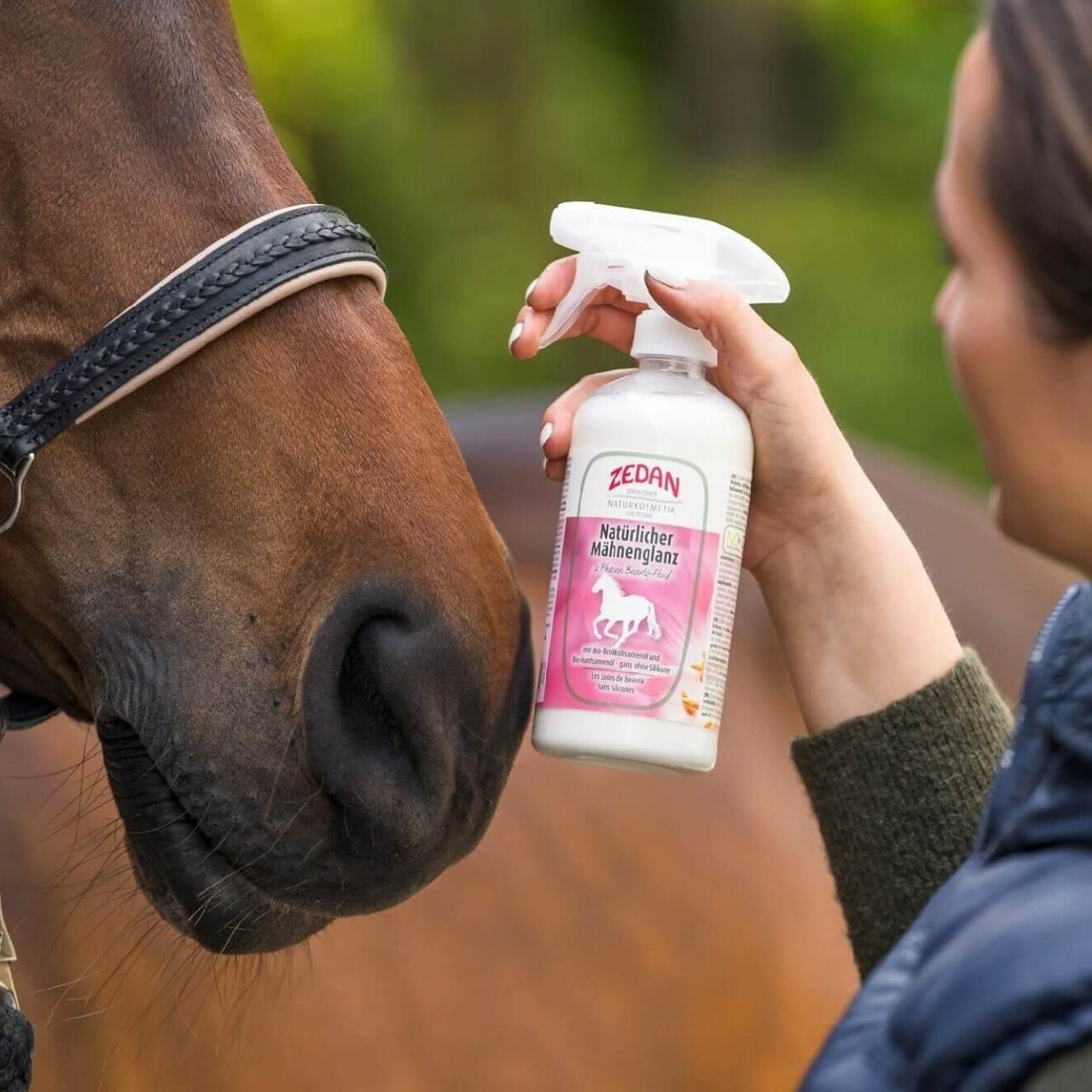 Mähnenspray Natürlicher Mähnenglanz