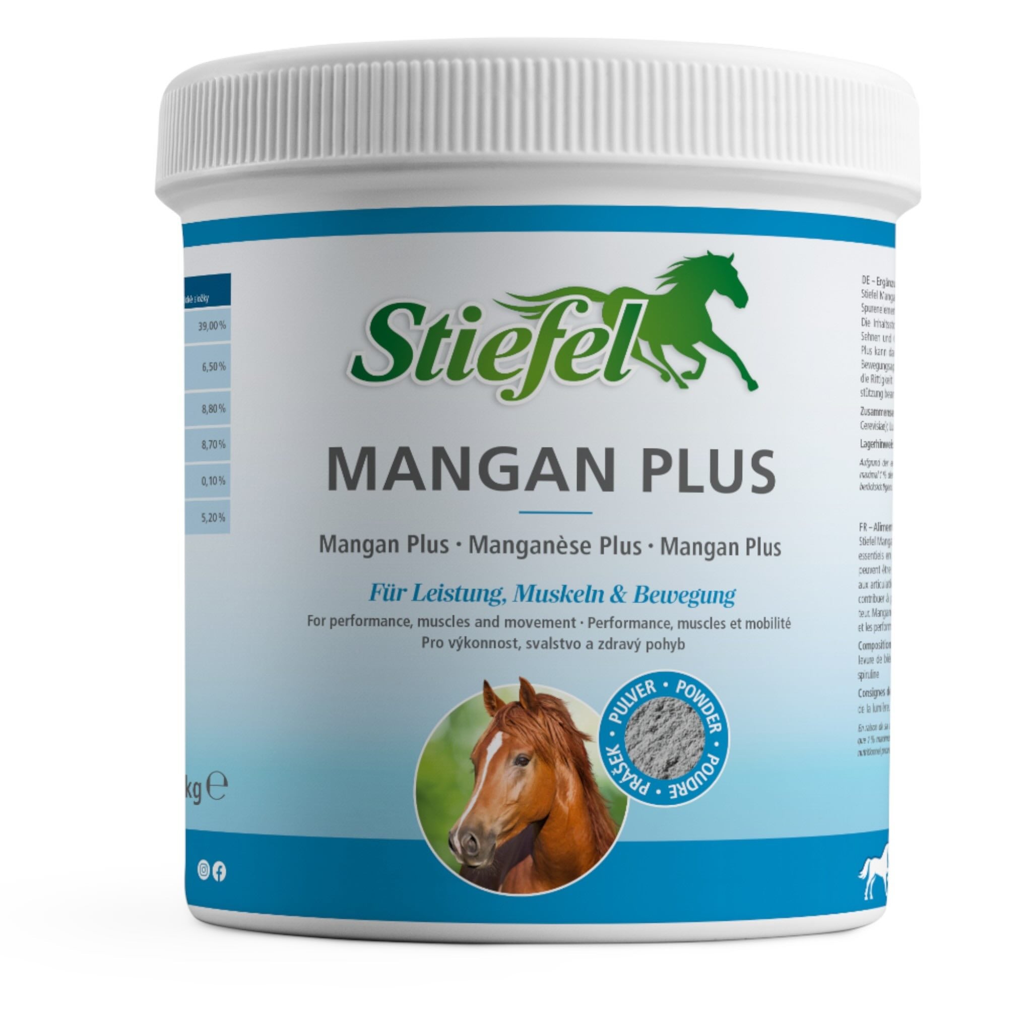 Mangan Plus Nahrungsergänzungsmittel Pferd
