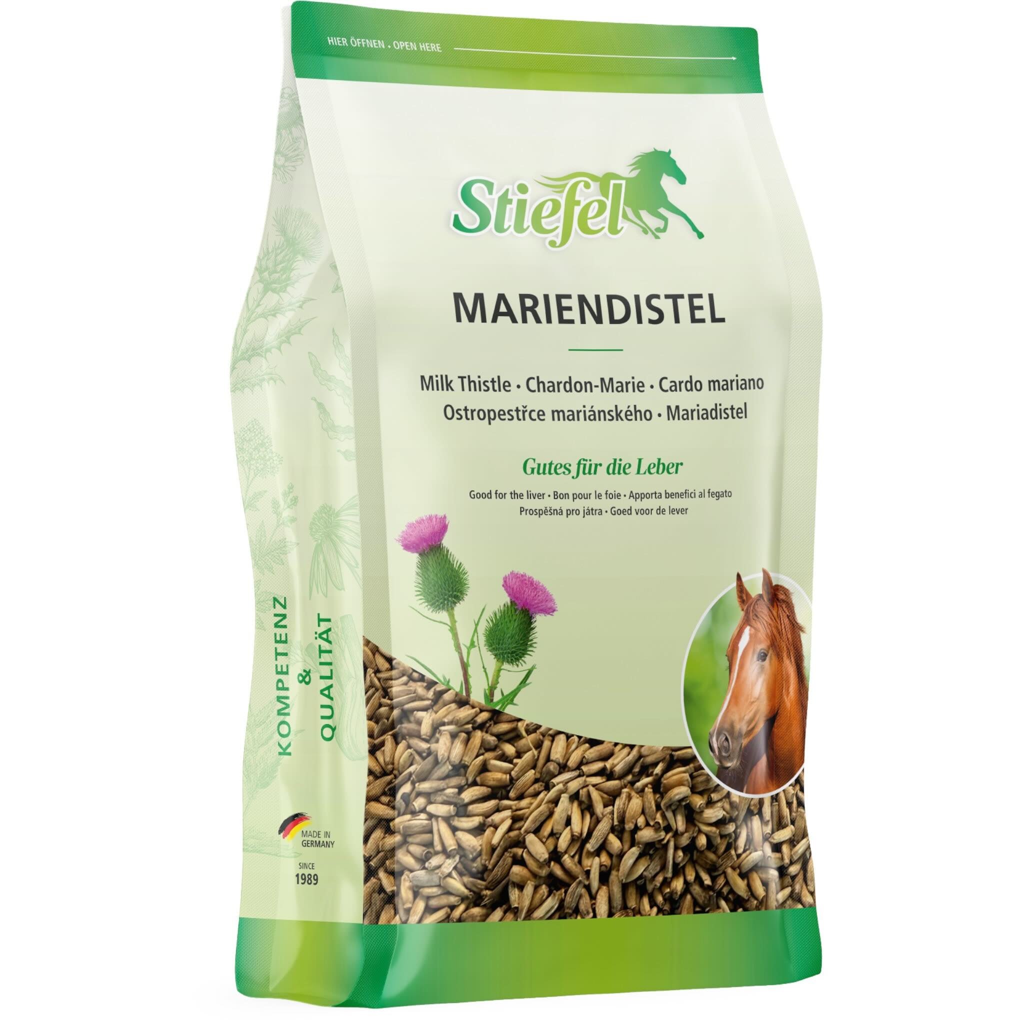 Mariendistelsamen Zusatzfutter Ergänzungsfuttermittel
