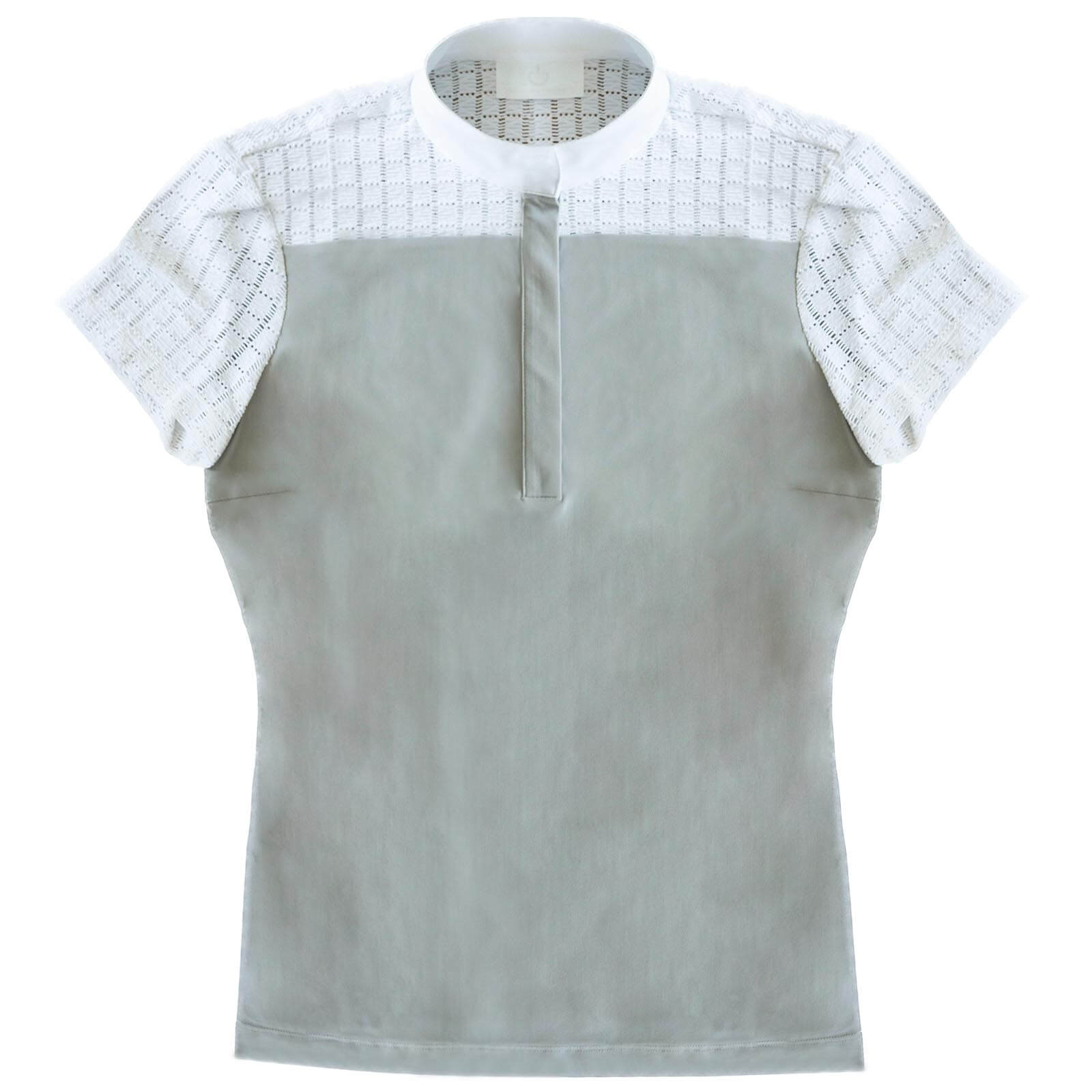 Damen Turniershirt Crochet + Jersey Competition Kurzarmshirt