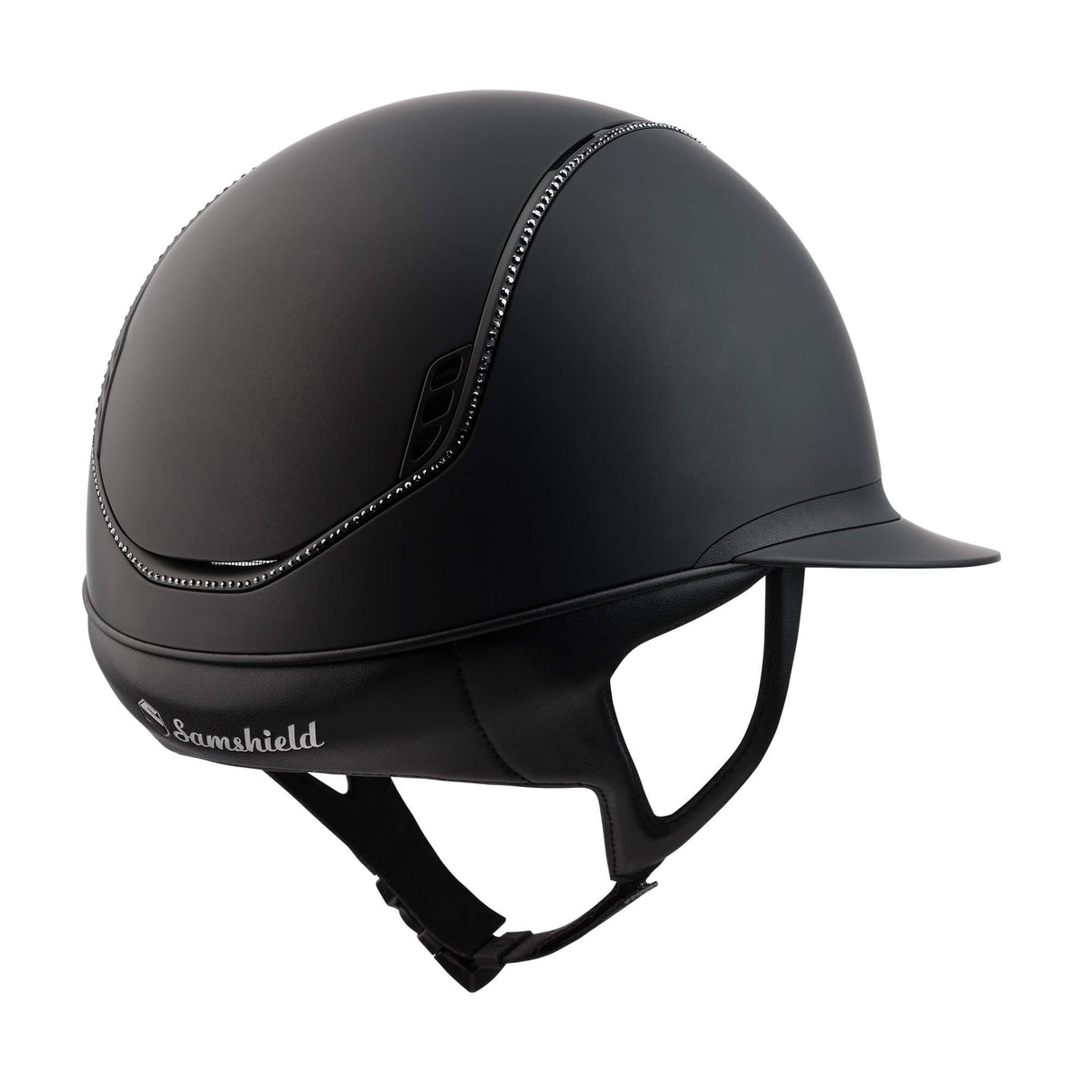 Reithelm Miss Shield Shadowmatt 2.0 Black 300 Crystals Jet Hematite
