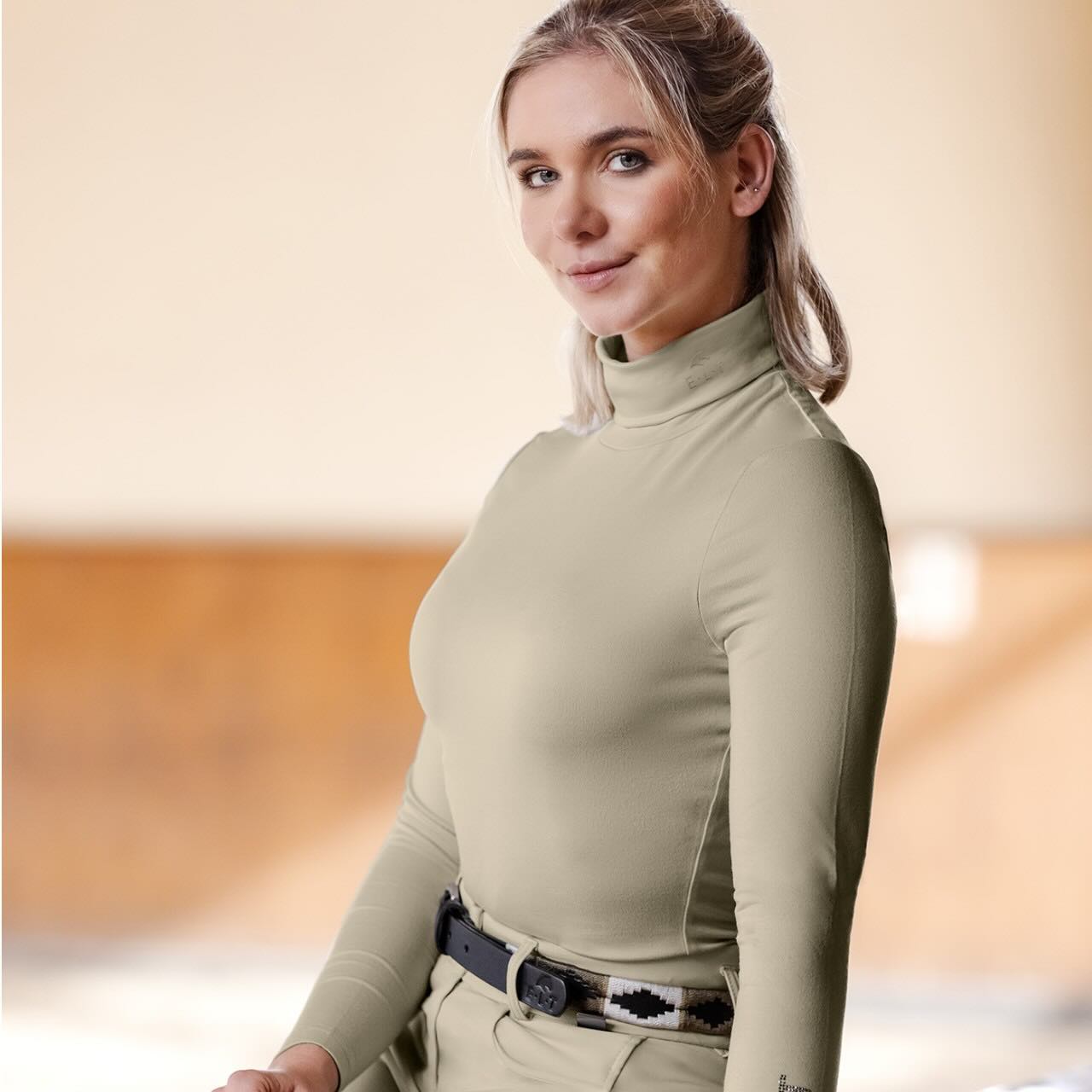 Oberteil Damen Madison HW 2023 Rollkragenshirt