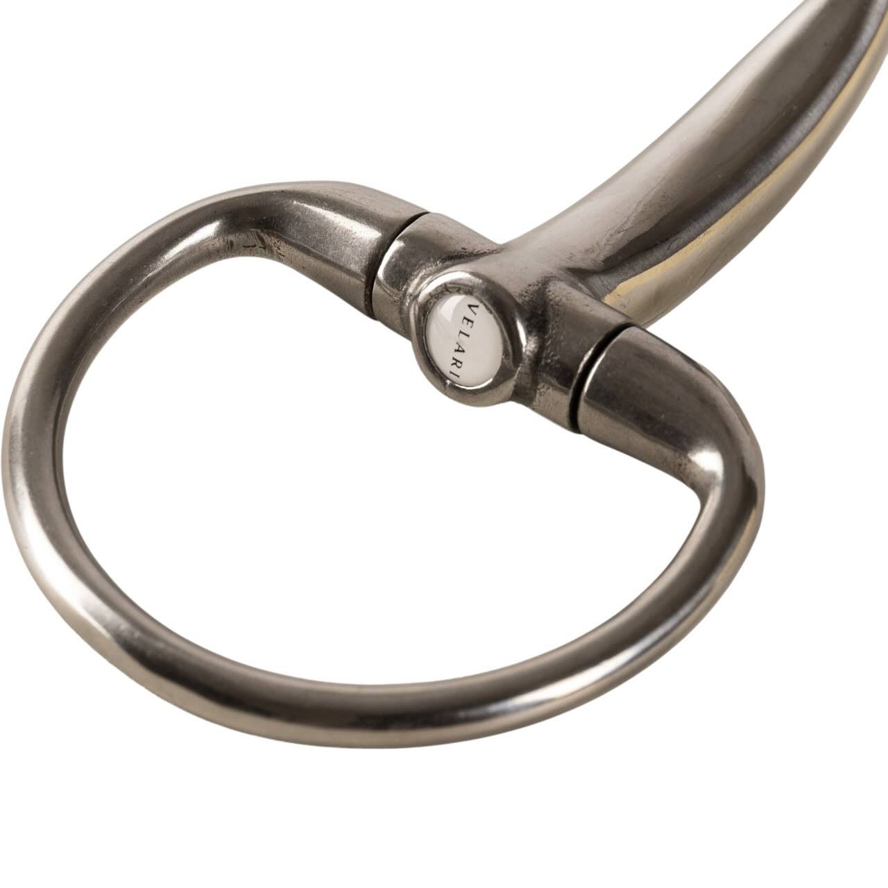 Olivenkopftrense doppelt gebrochen Stainless Steel Gebiss