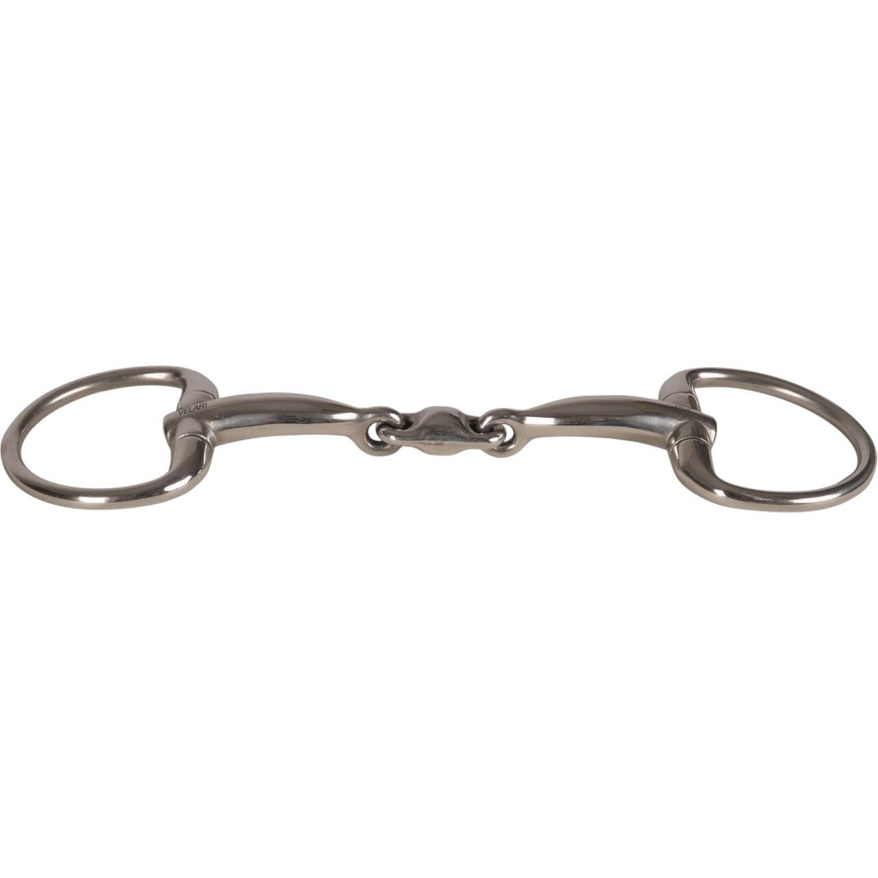 Olivenkopftrense doppelt gebrochen Stainless Steel Gebiss