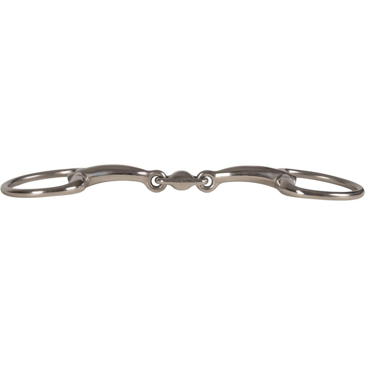 Olivenkopftrense doppelt gebrochen Stainless Steel Gebiss
