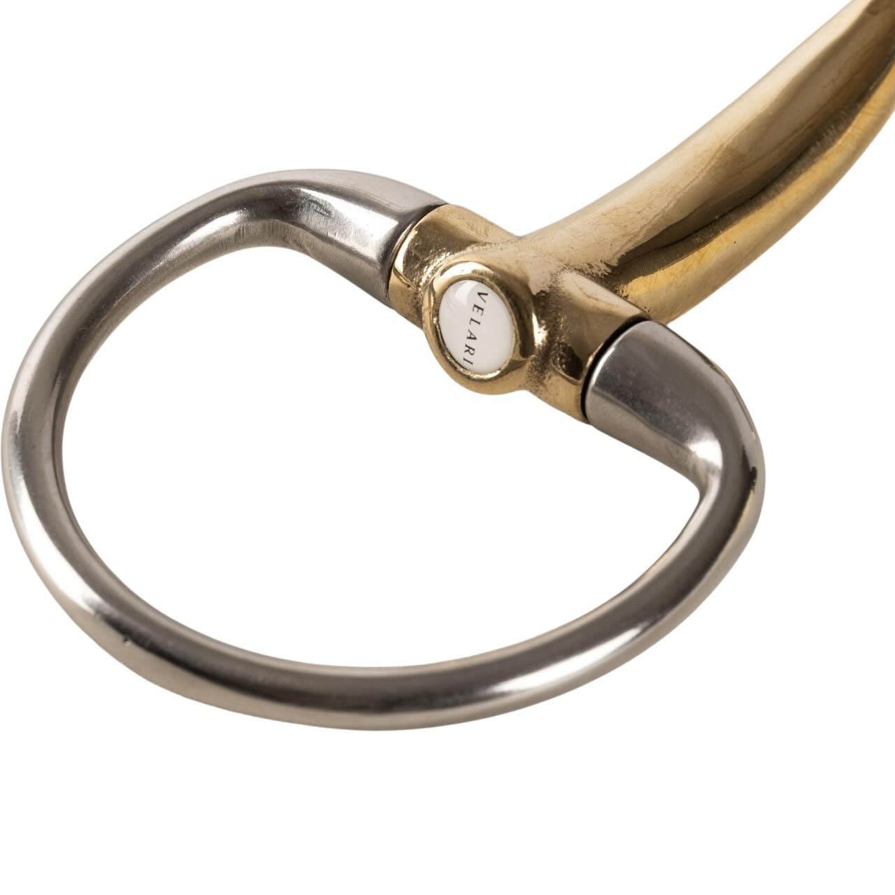 Olivenkopftrense doppelt gebrochen Sweet Copper Gebiss