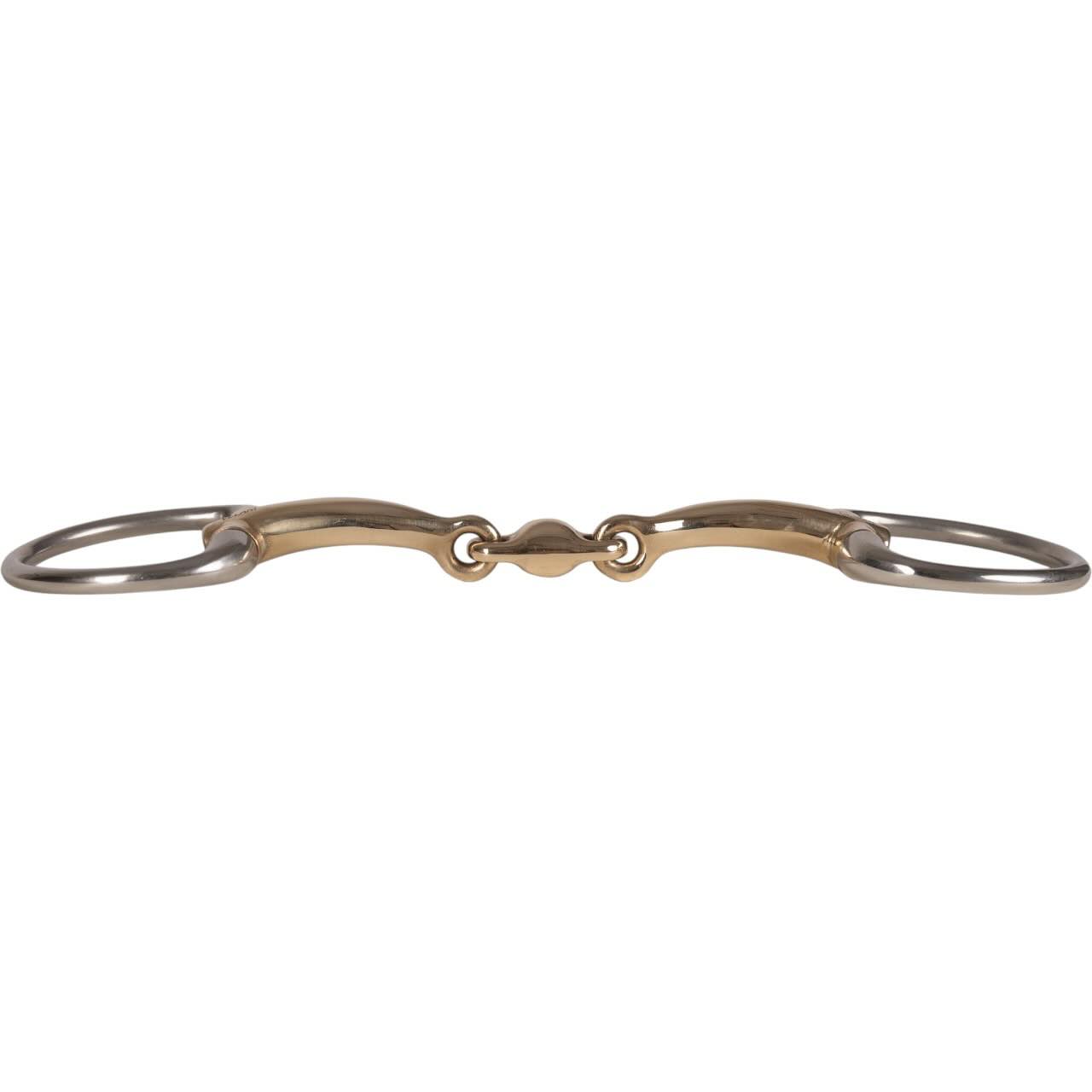 Olivenkopftrense doppelt gebrochen Sweet Copper Gebiss
