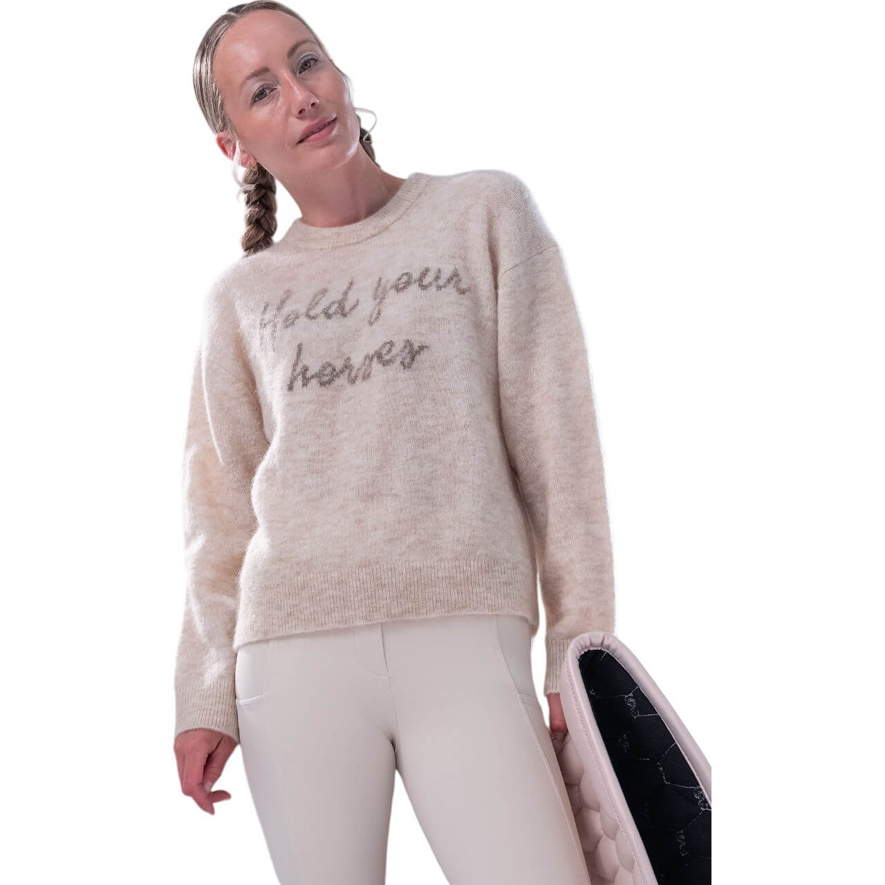 Pullover Damen Quote Mohair Mix Sweater Holiday 2024 Strickpullover