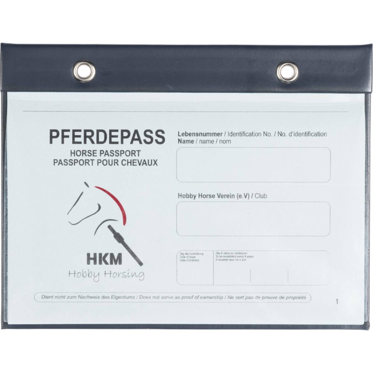 Pferdepass Hobby Horsing