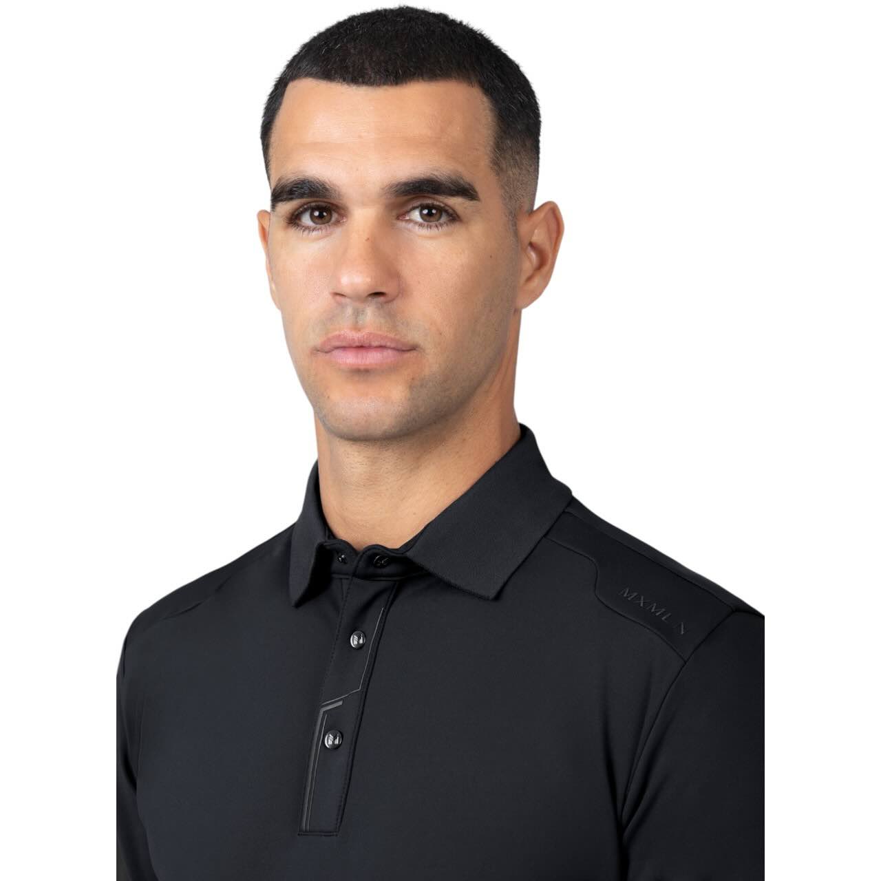 Polo-Shirt Herren Langarm Volt Shirt