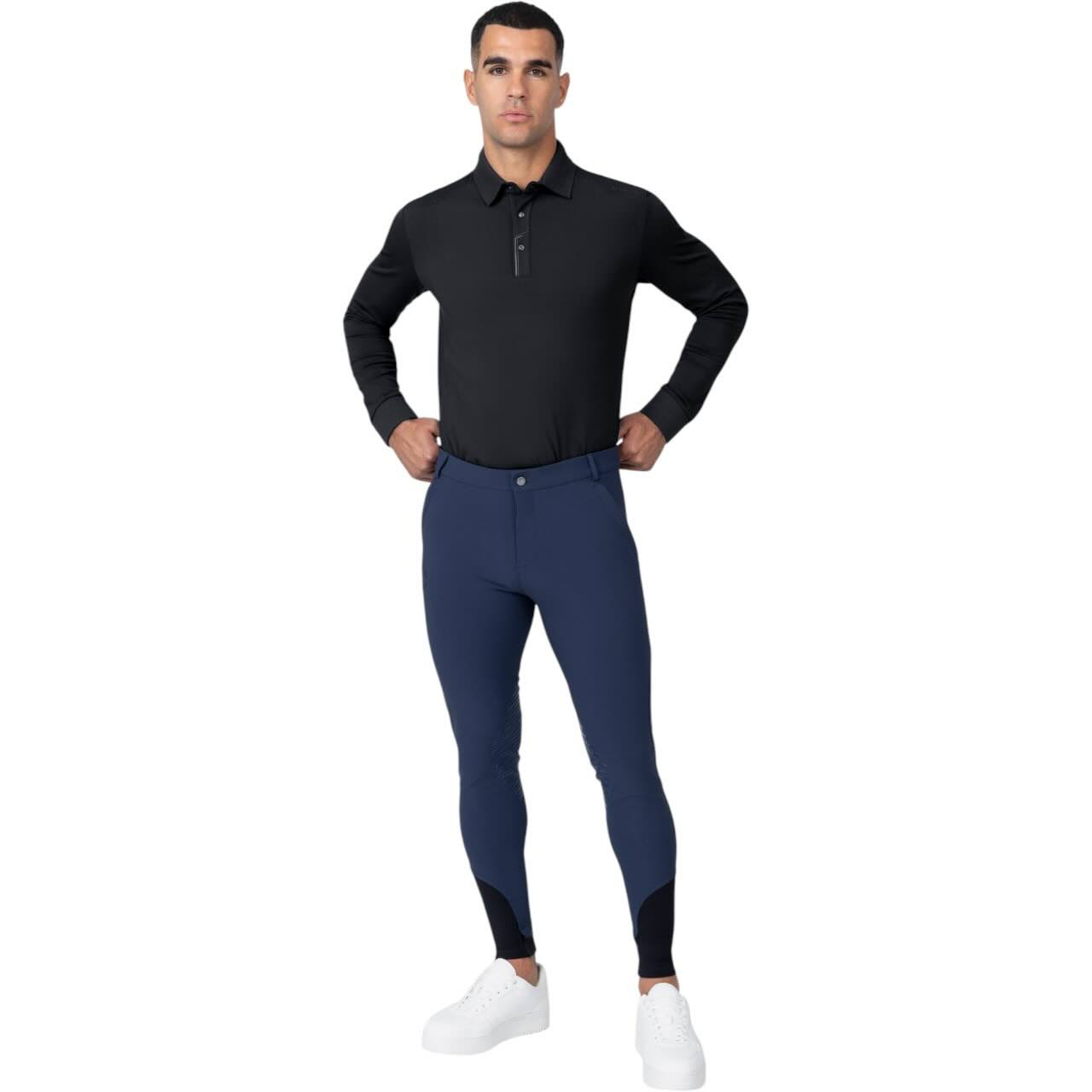 Polo-Shirt Herren Langarm Volt Shirt