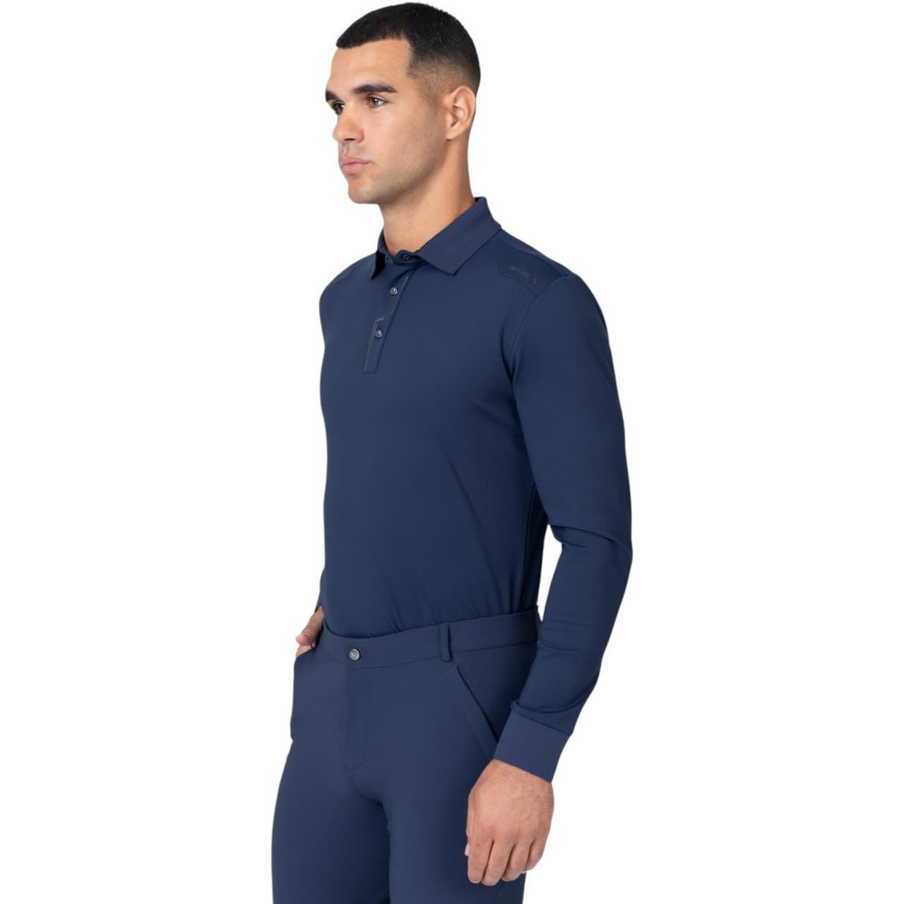 Polo-Shirt Herren Langarm Volt Shirt