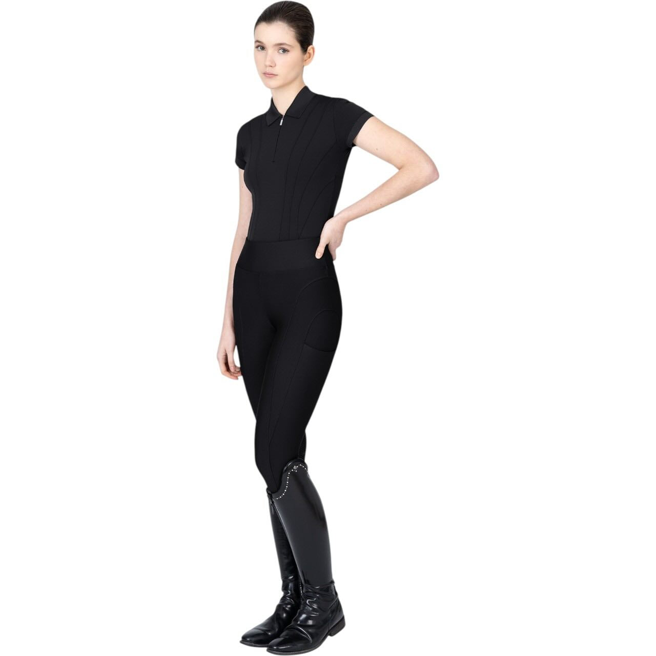Poloshirt Damen Kurzarm Arc T-Shirt
