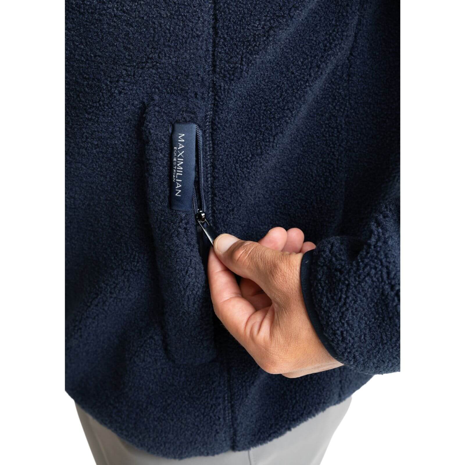 Pullover Unisex Clan Teddy Halfzip Hoodie