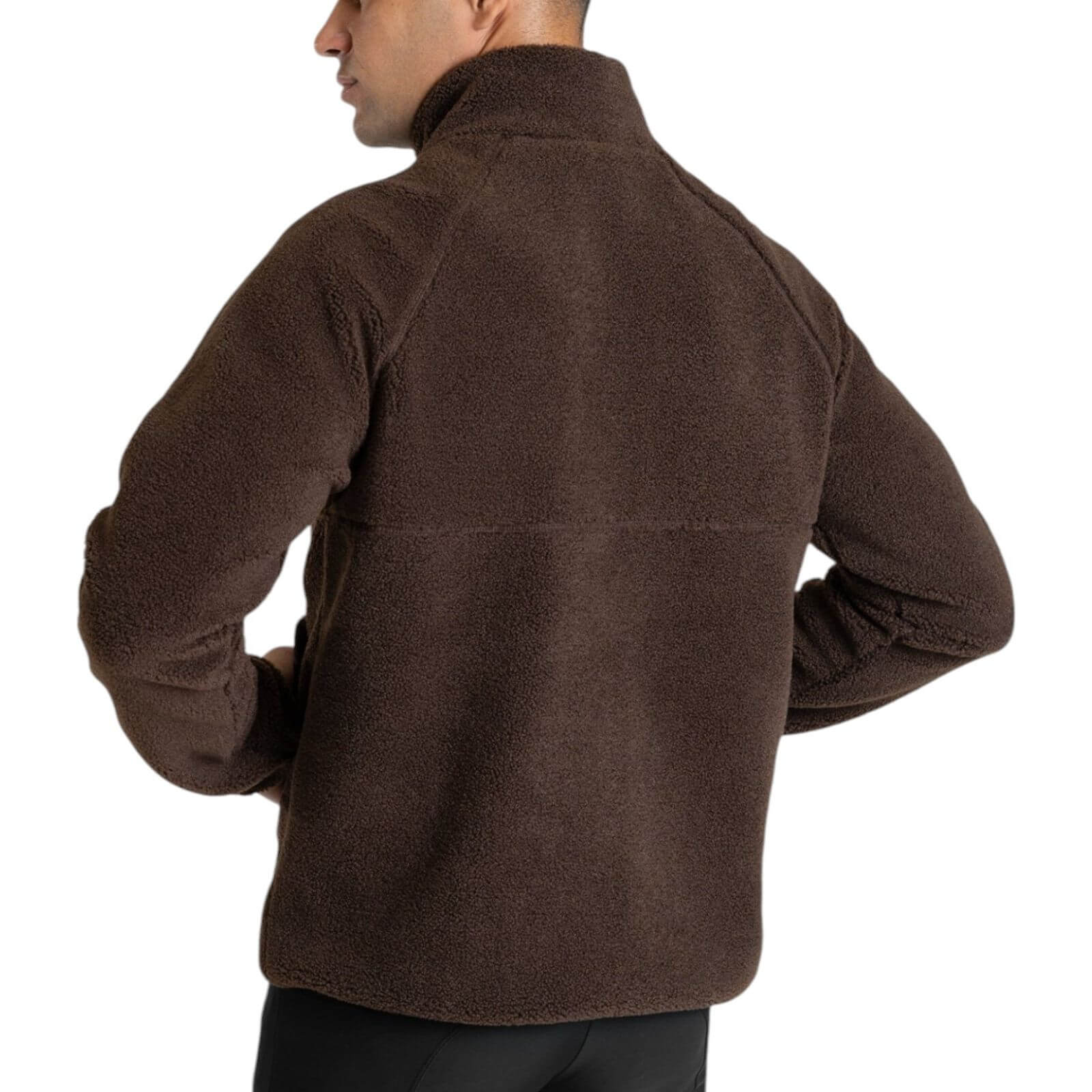 Pullover Unisex Clan Teddy Halfzip Hoodie