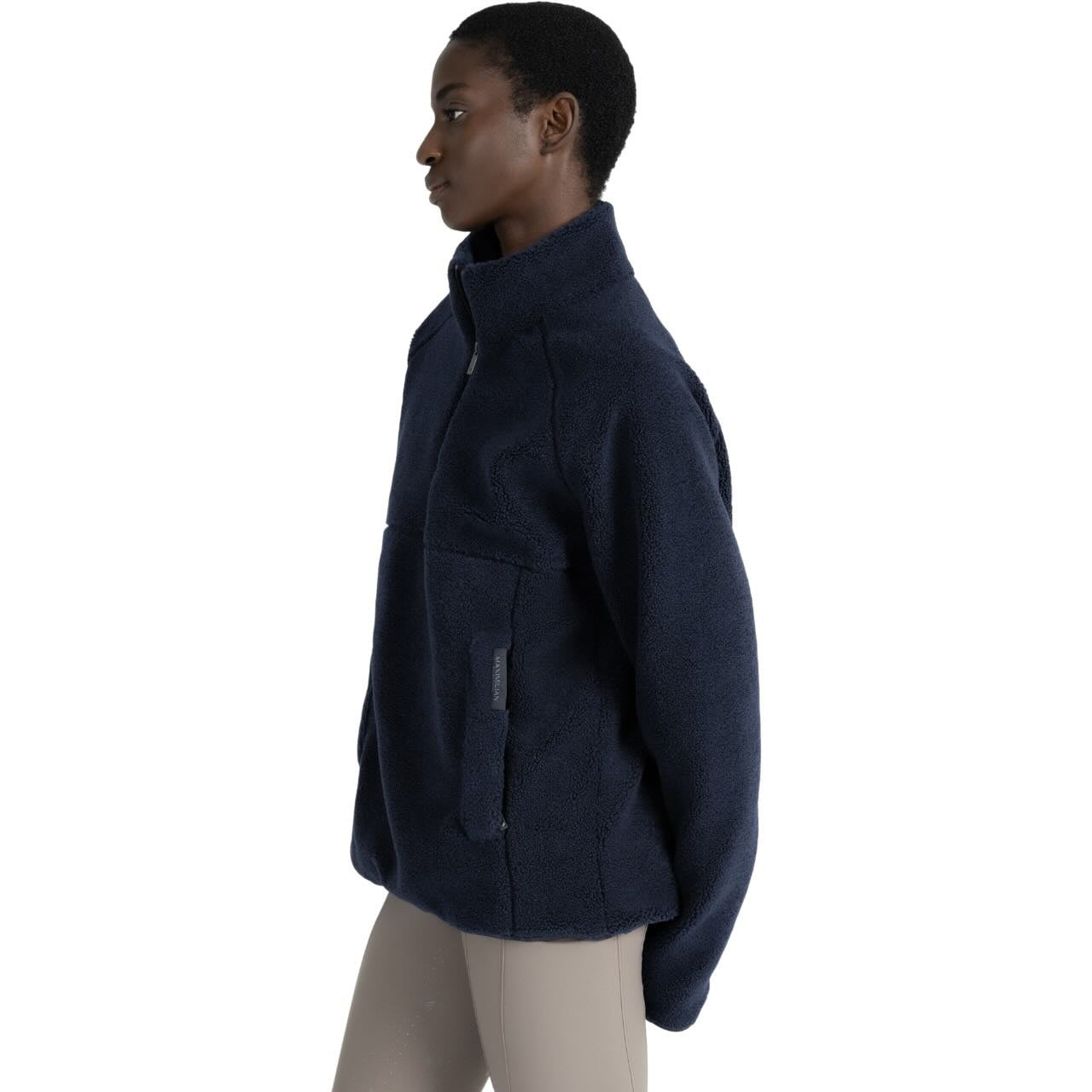 Pullover Unisex Clan Teddy Halfzip Hoodie