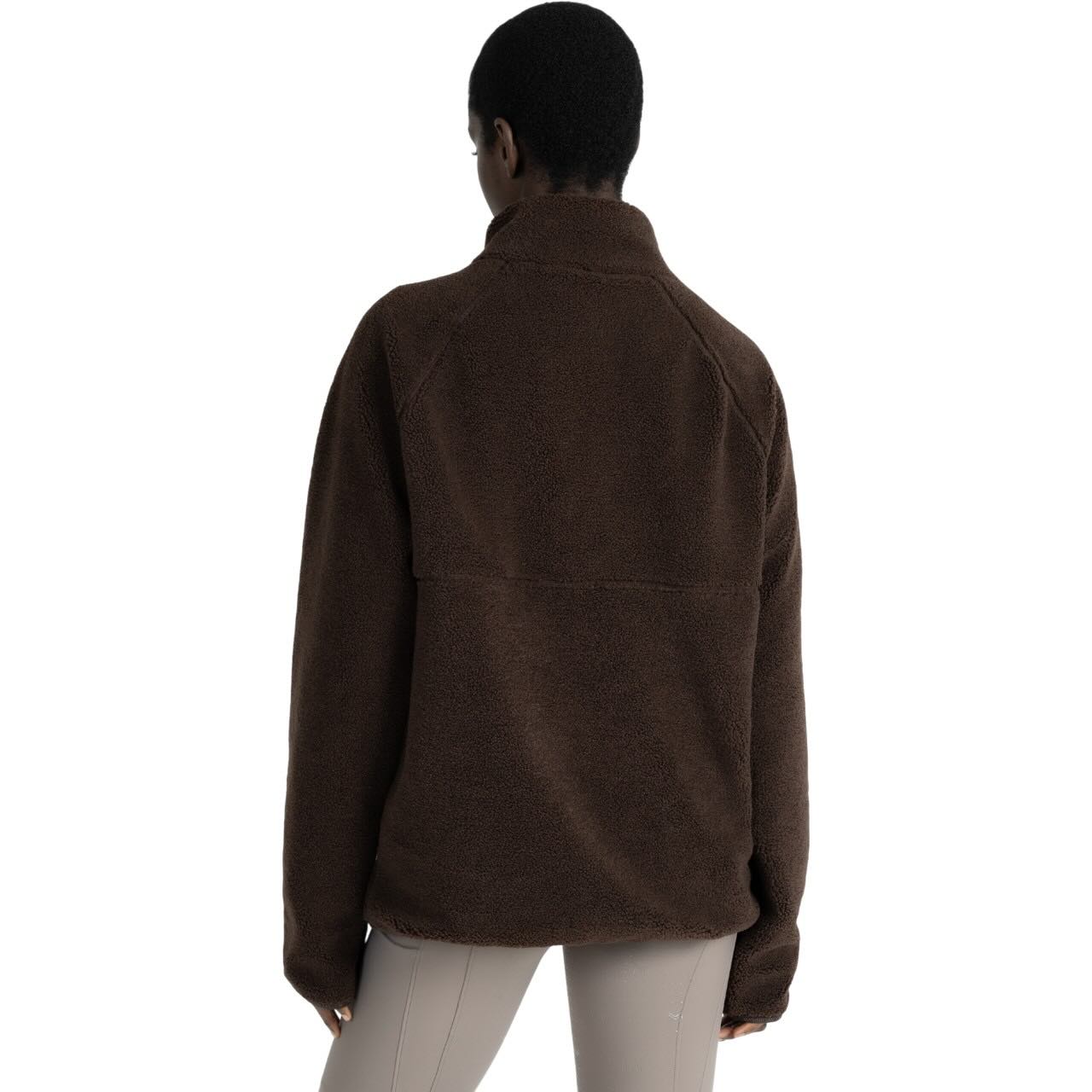 Pullover Unisex Clan Teddy Halfzip Hoodie