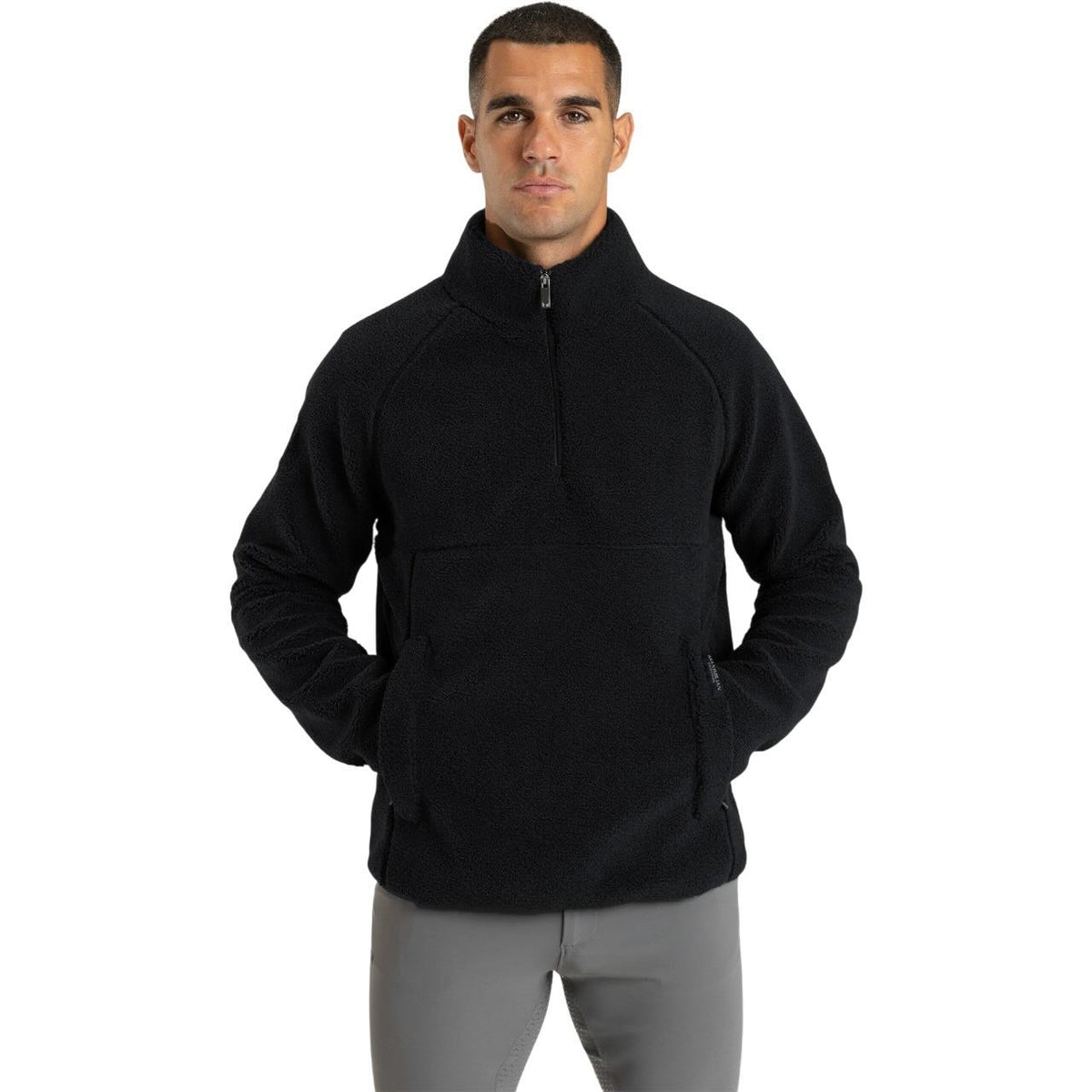 Pullover Unisex Clan Teddy Halfzip Hoodie