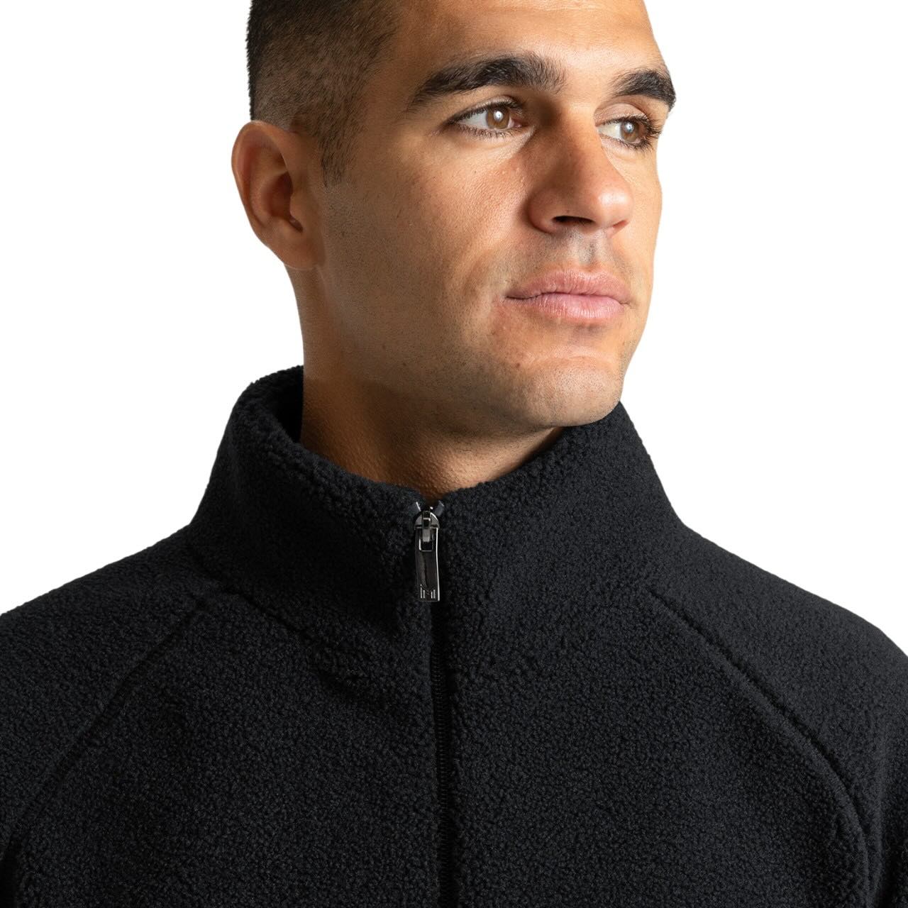 Pullover Unisex Clan Teddy Halfzip Hoodie