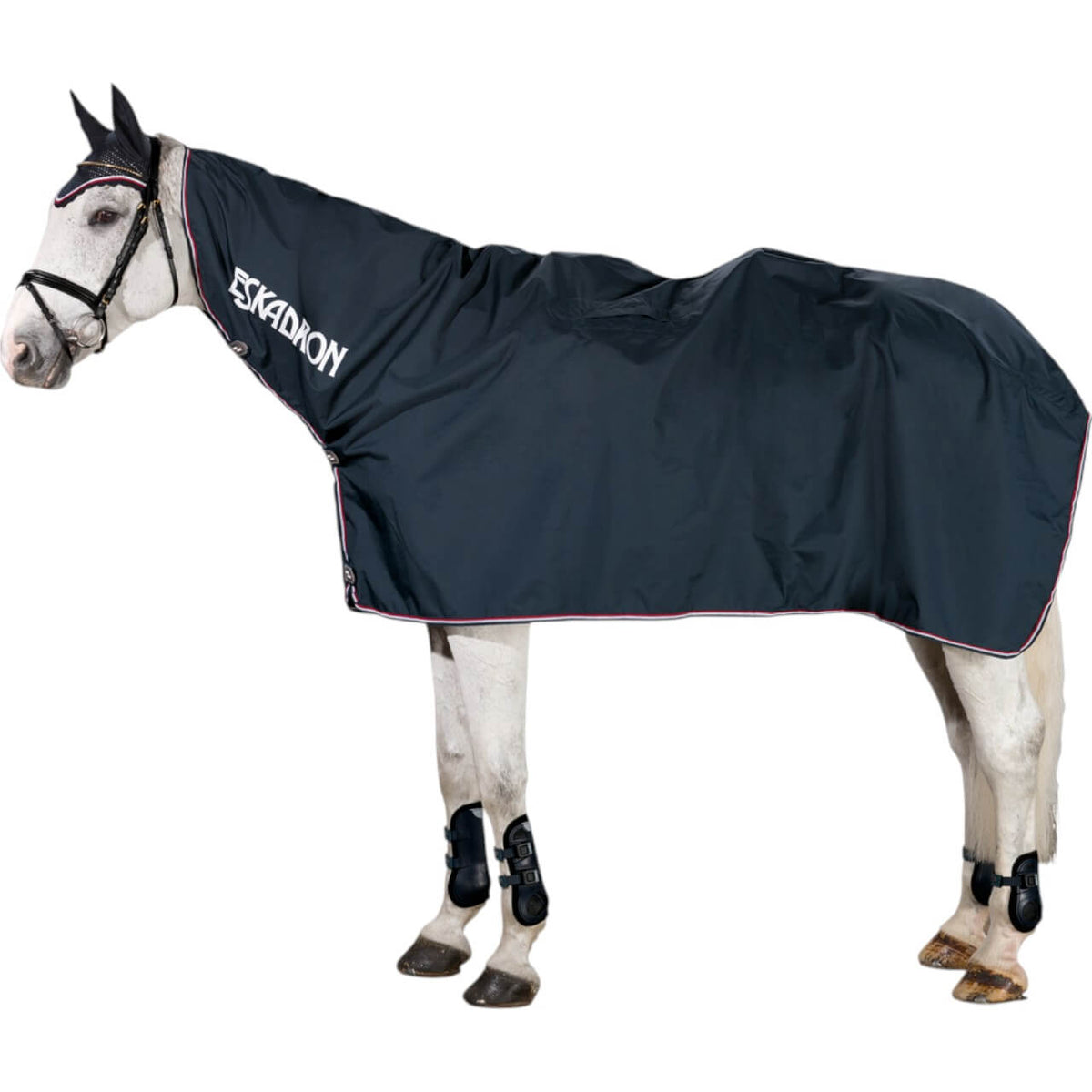 Reitdecke Regendecke Zipneck Ausreitdecke mit Halsteil