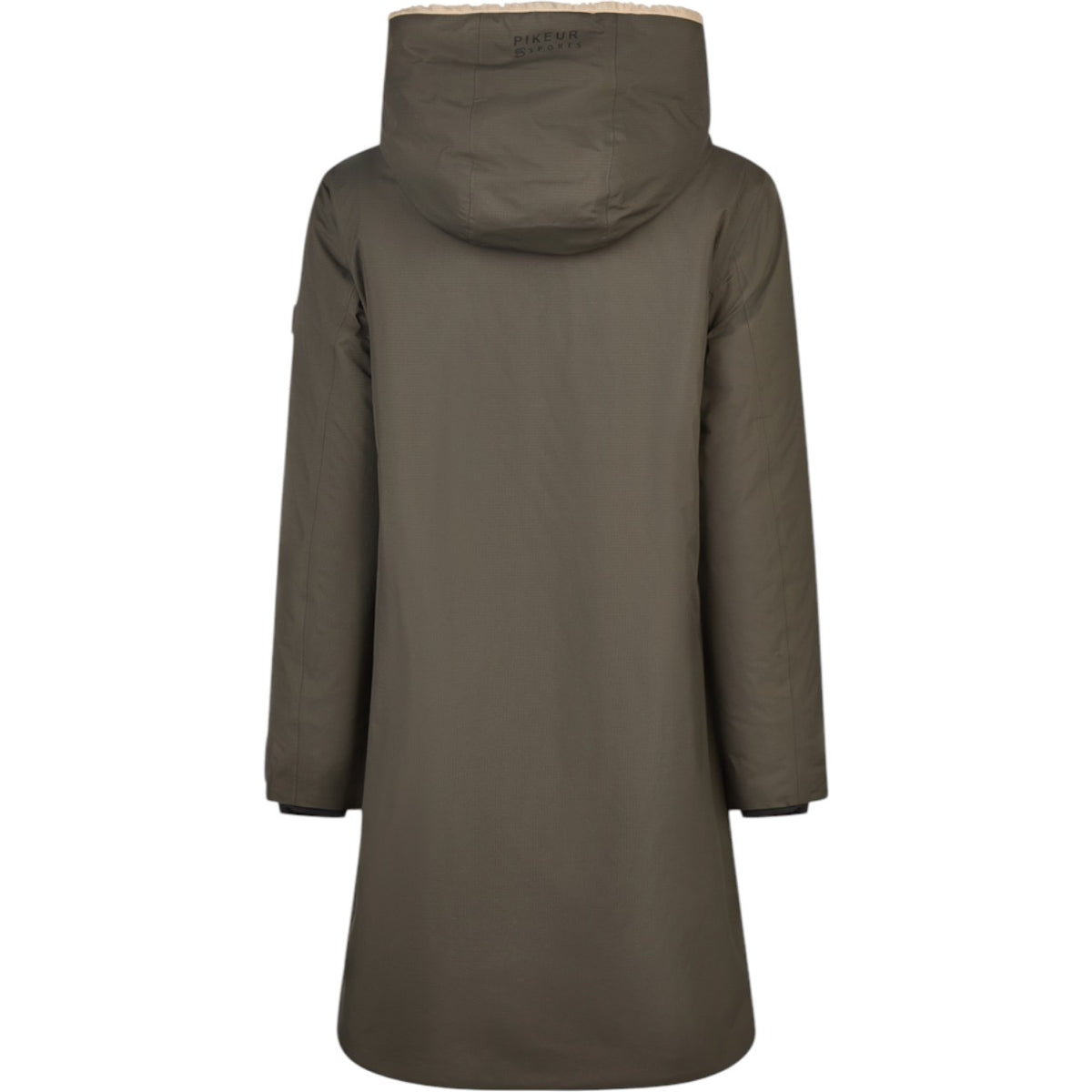 Pikeur Regenmantel Damen Sports HW 2025 Mantel, Produkt allein auf weißem Hintergrund.