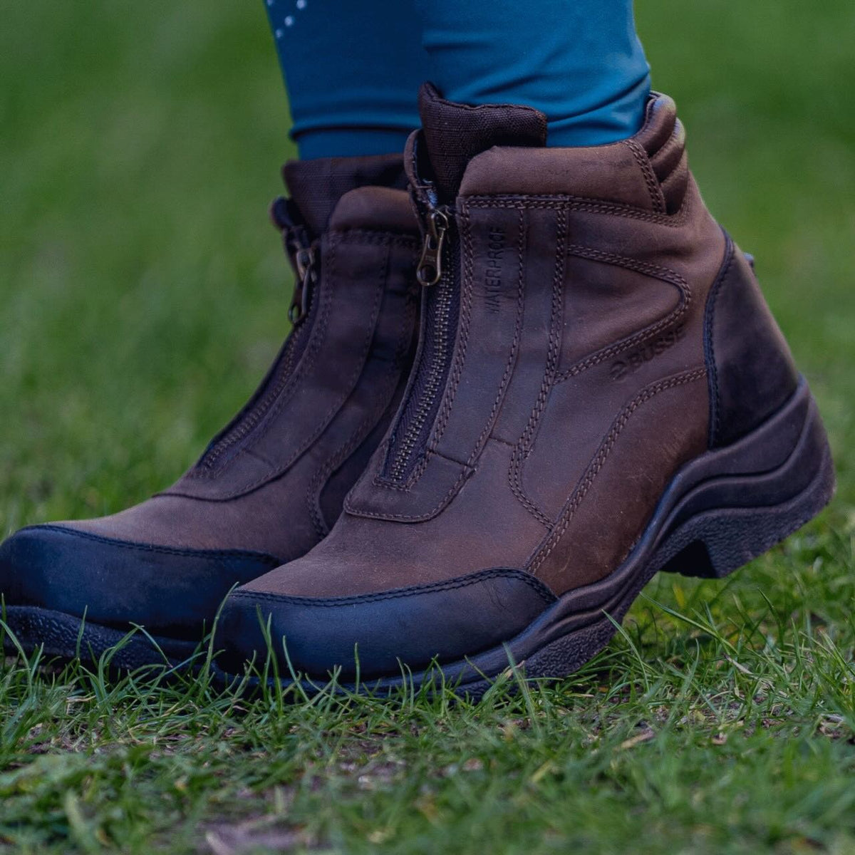 Reit- und Stallschuh Zip It Wasserdicht Outdoorschuh