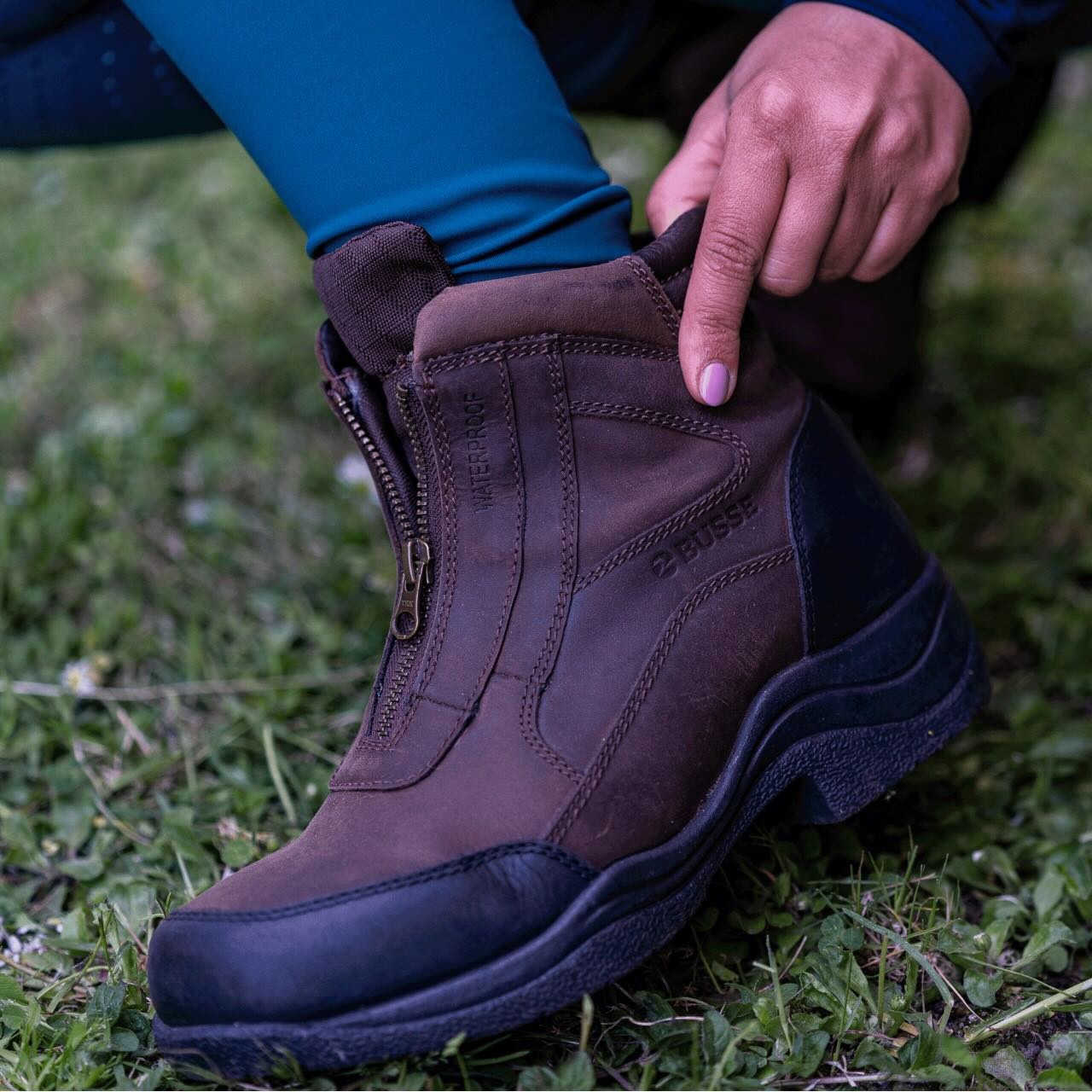 Reit- und Stallschuh Zip It Wasserdicht Outdoorschuh