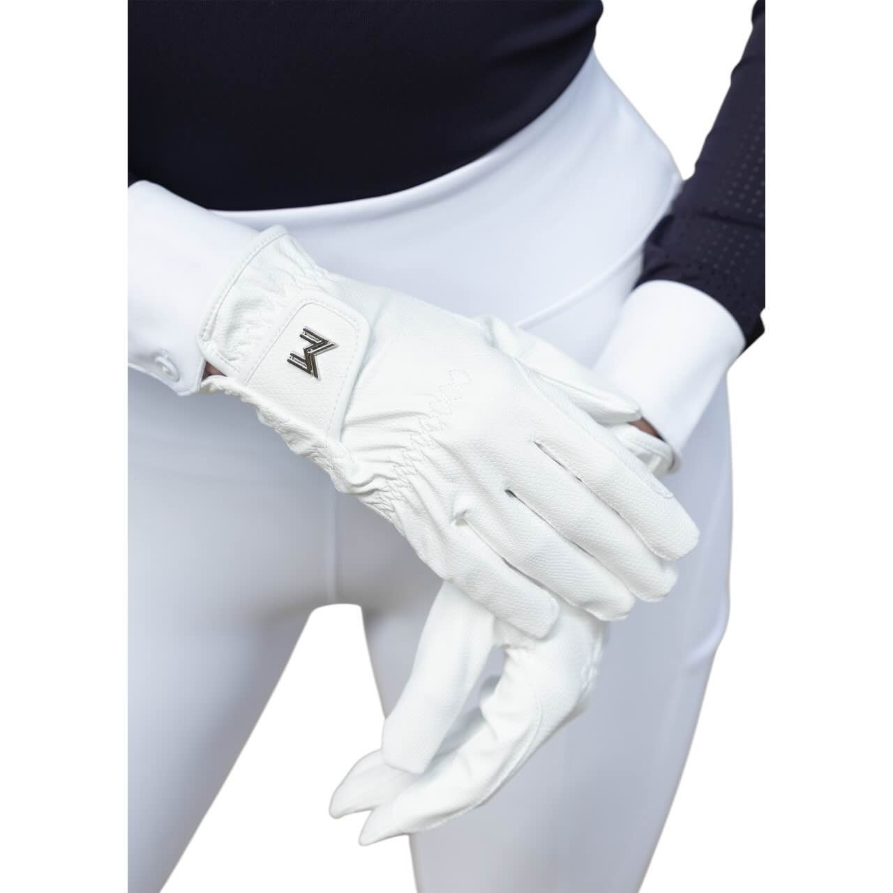 Reithandschuhe Emblem Handschuhe