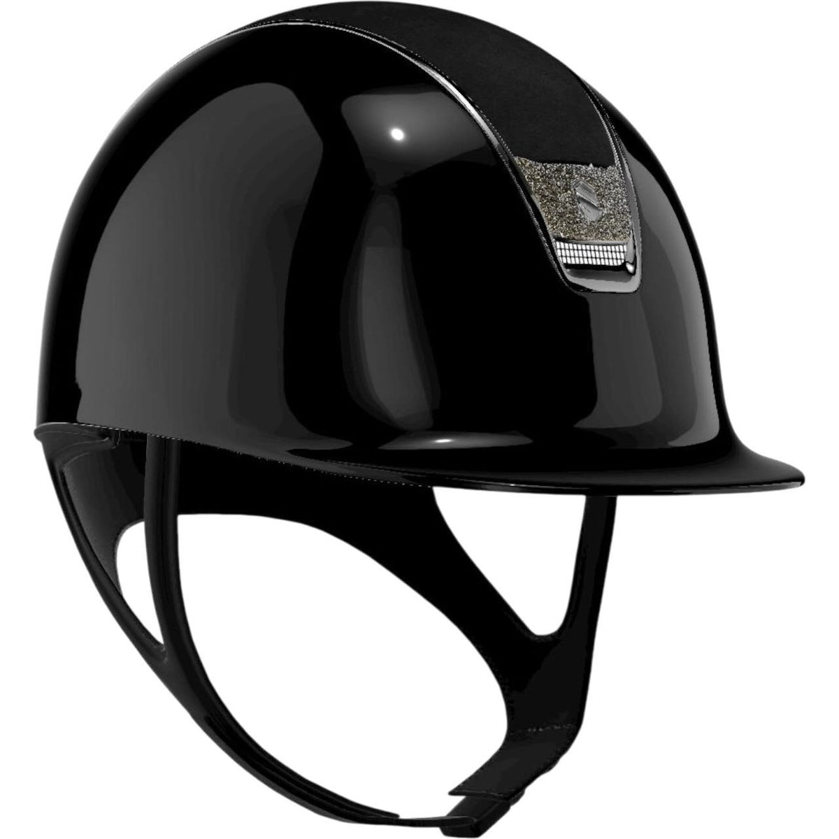 Reithelm 2.0 Black Shadowglossy Top Alcantara Black Trim Chrome Black Blason Crystal Fabric Metallic