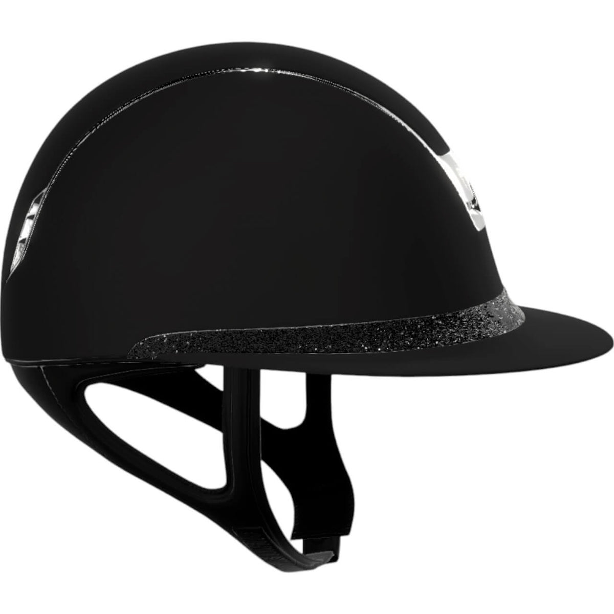 Reithelm Miss Shield 2.0 SM Black/ Chrome Chrome/Chrome Chrome/ Frontband Crystal Fabric Swaro Black