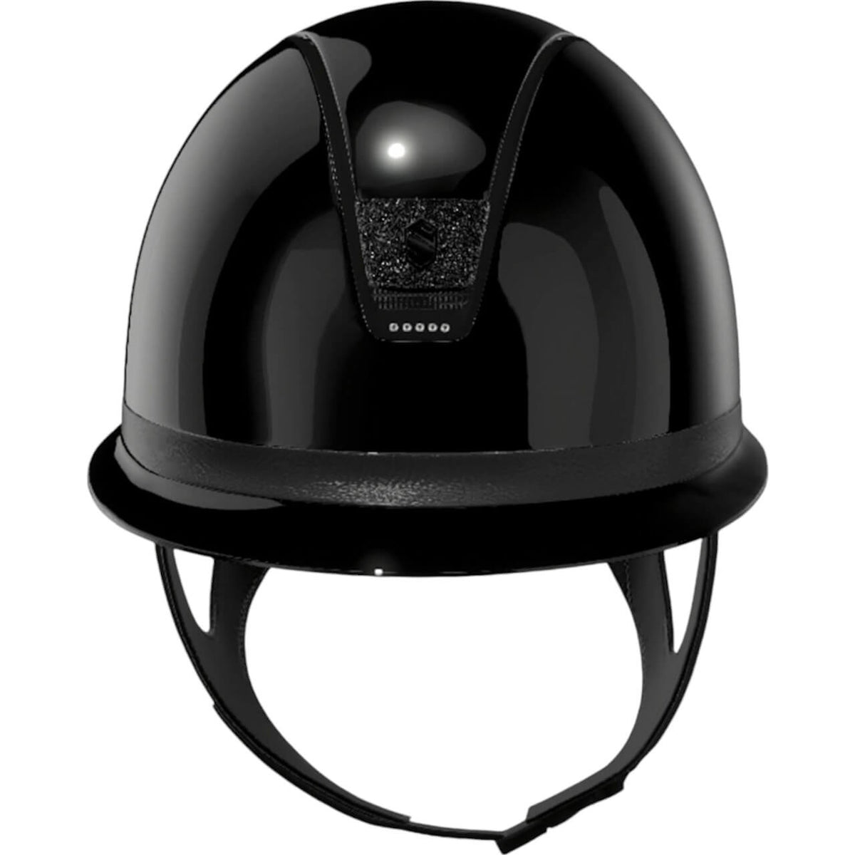 Reithelm Miss Shield Shadow 2.0 Glossy Black Leather Black Matt Black Crystal Black Crystal Fabric