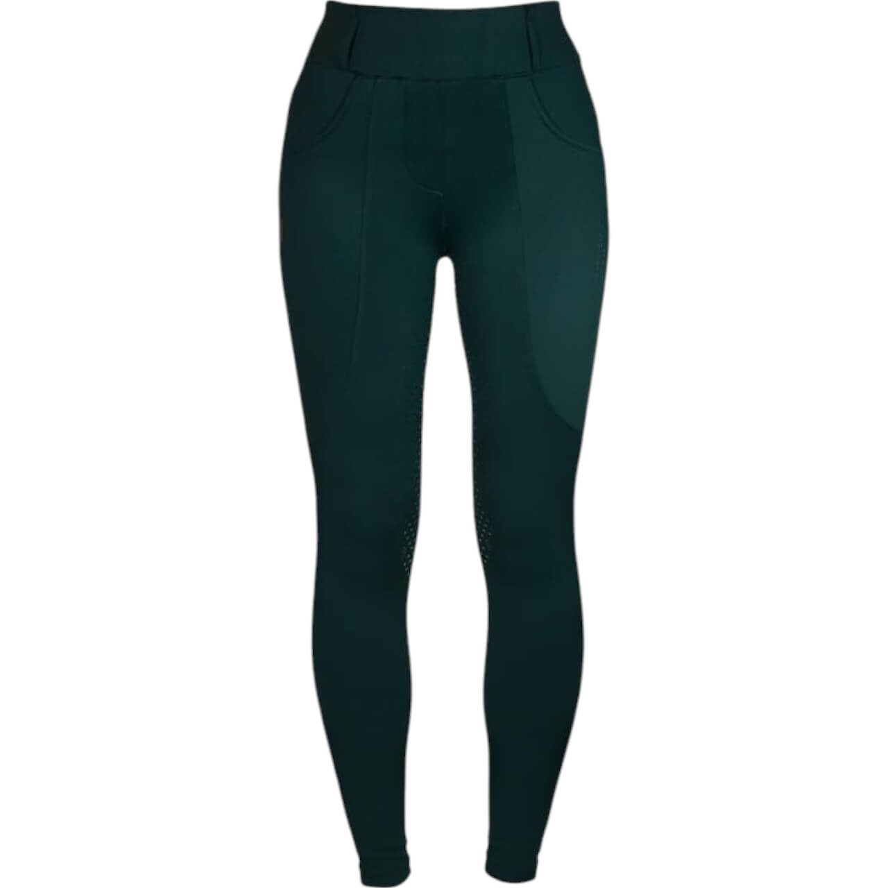 Reithose Damen Full-Grip Compression Supreme Dressur Hose, Dramatic Monday, Produkt allein auf weißem Hintergrund.