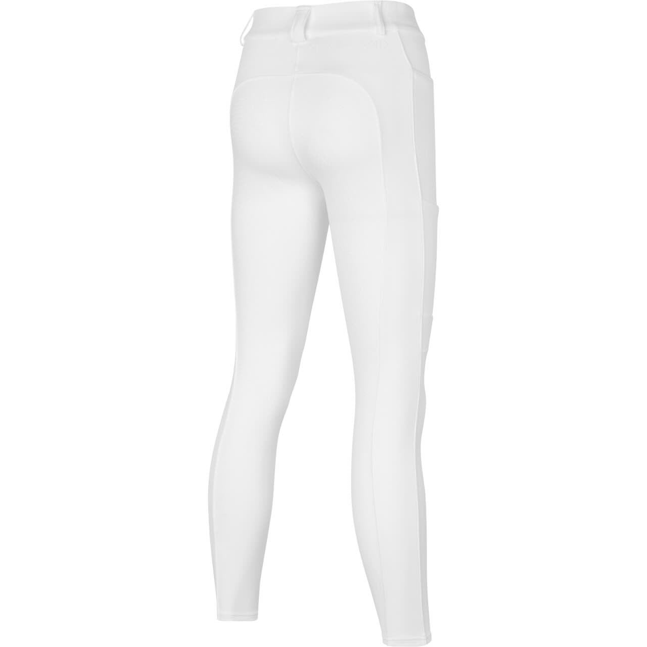 Kingsland Reithose Damen Full-Grip KLKornelia HW 2025 Hose, Weiß, Produkt allein.