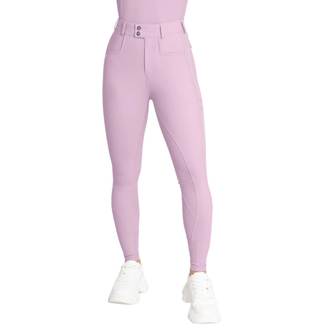 Reithose Damen Reflection Full Grip Breeches Vollbesatz Damenreithose