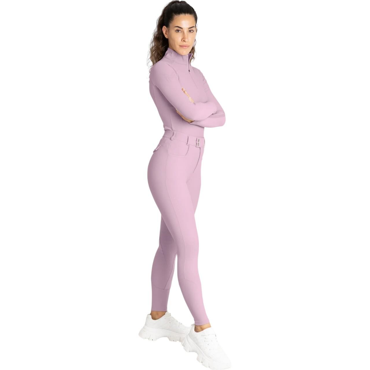 Reithose Damen Reflection Full Grip Breeches Vollbesatz Damenreithose