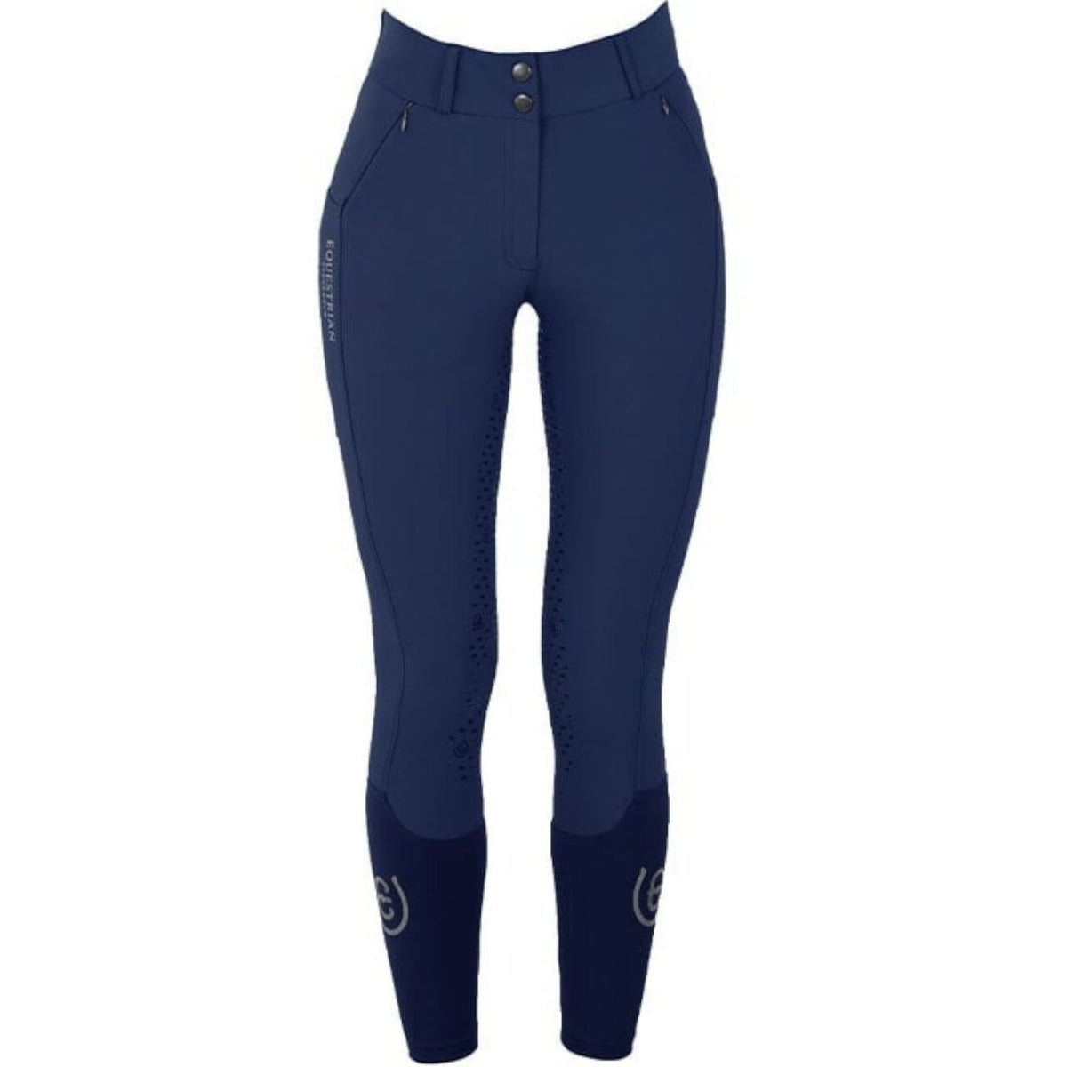 Reithose Jump Elite, Navy, Produkt allein auf weißem Hintergrund.