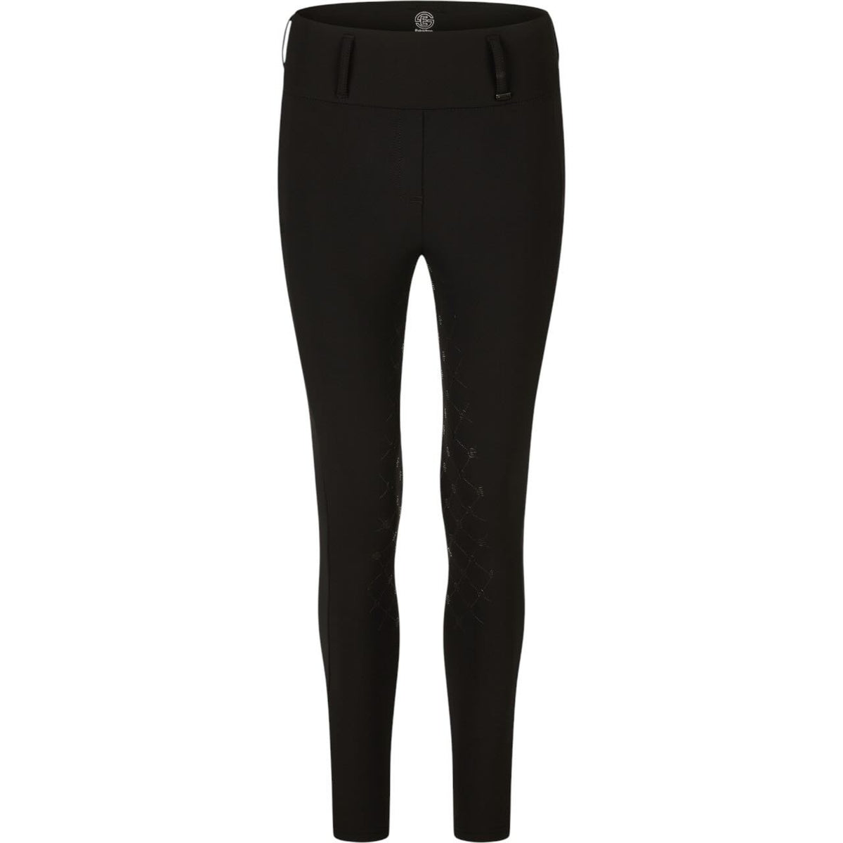 Eskadron Reitleggings Damen Full-Grip Cosy Dynamic 2025 Leggings, Black, Produkt allein auf weißem Hintergrund.
