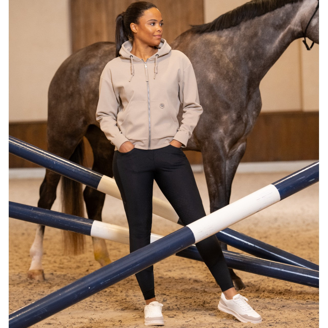 Reitleggings Damen Full-Grip Elin Athleisure HW 2025 Leggings