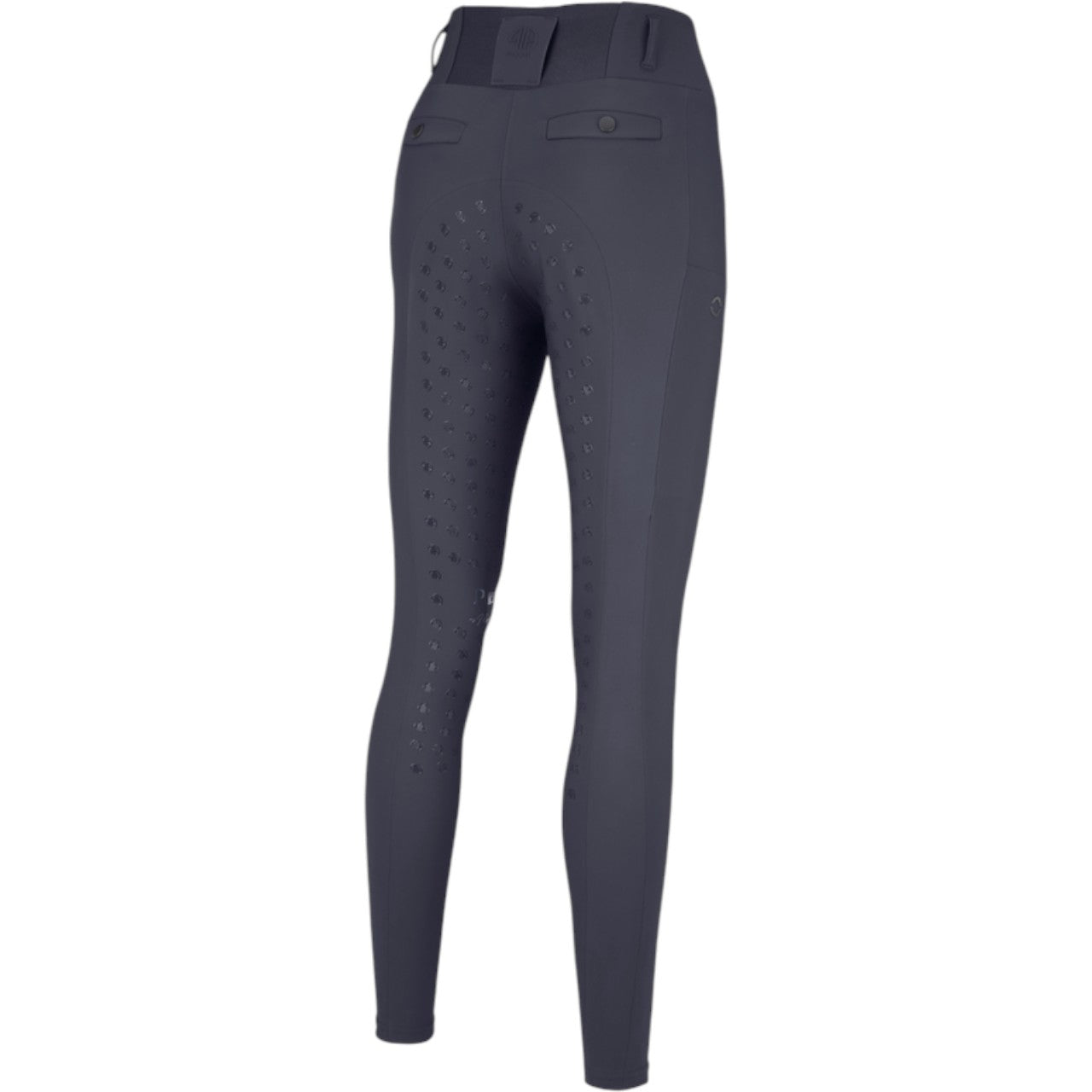 Pikeur Reitleggings Damen Full-Grip Linnett Athleisure HW 2025 Leggings, Dark Navy, Produkt allein auf weißem Hintergrund.