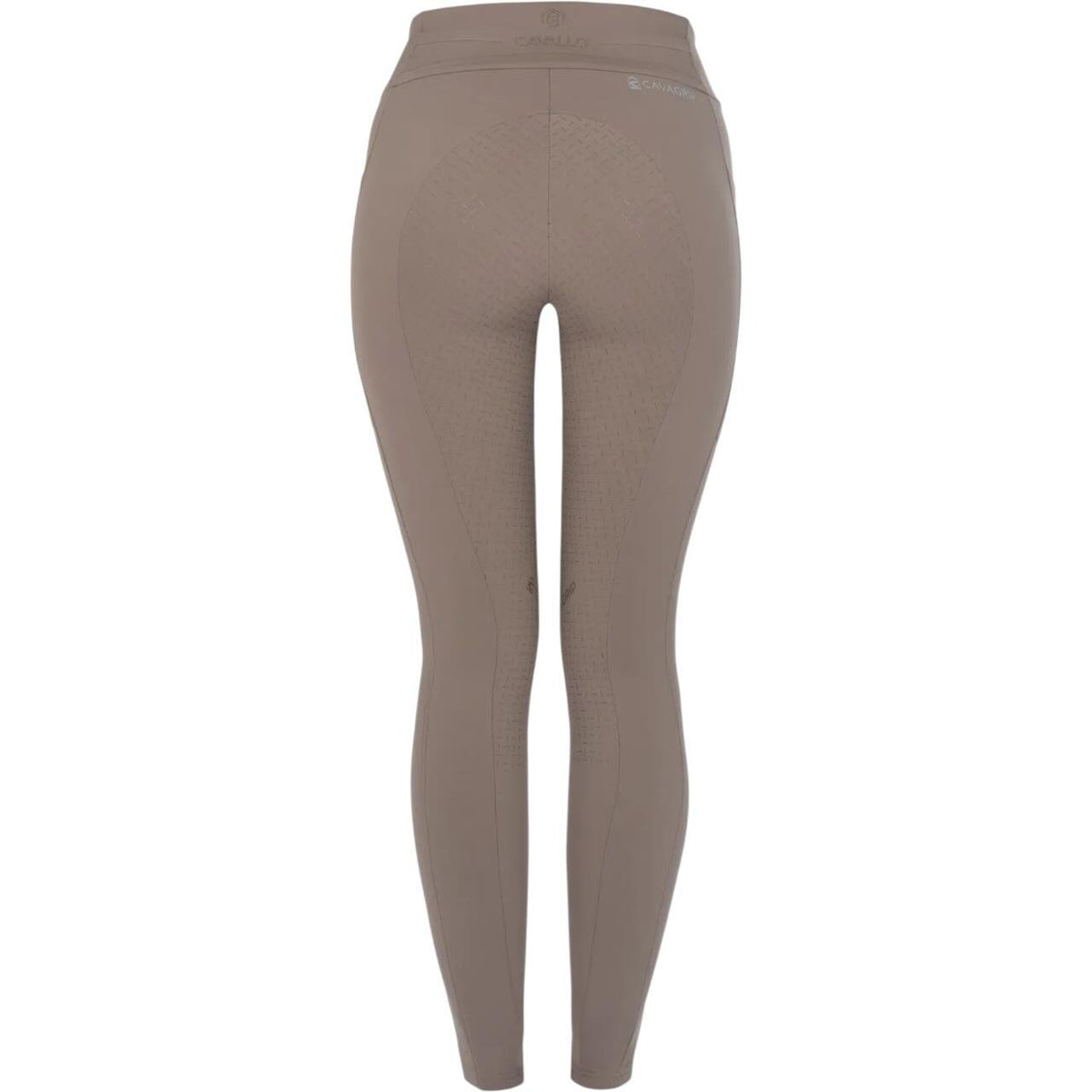 Cavallo Reitleggings Damen Full-Grip CAVALLOVE GRIP FS 2026 Damenreitleggings, Taupe, Produkt allein.