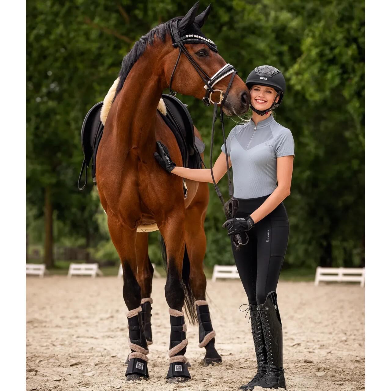 Reitleggings Damen Full-Grip CAVALLOVE GRIP FS 2026 Damenreitleggings