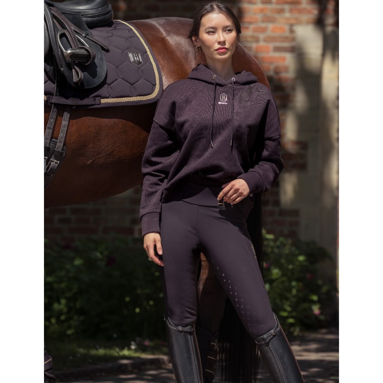 Reitleggings Damen Full-Grip Cosy Heritage 2025 Leggings