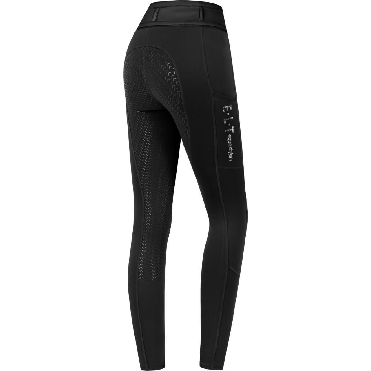 Reitleggings Damen Full-Grip Ella Glam Damenreitleggings