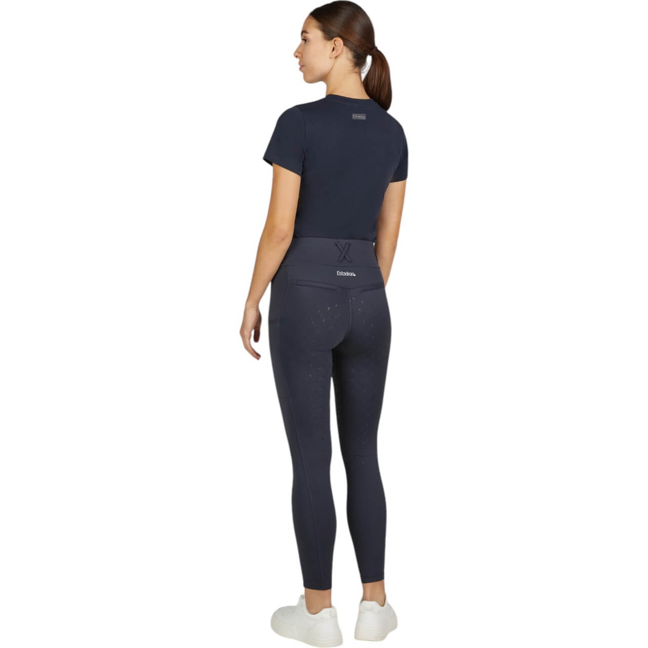 Reitleggings Damen Full-Grip Flex Core Classic Reithose