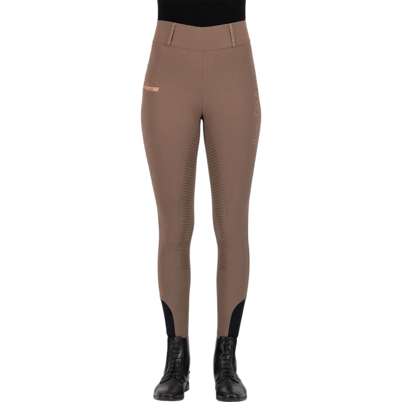 Reitleggings Damen Full-Grip IRHShiny Sparks Classic Damenleggings