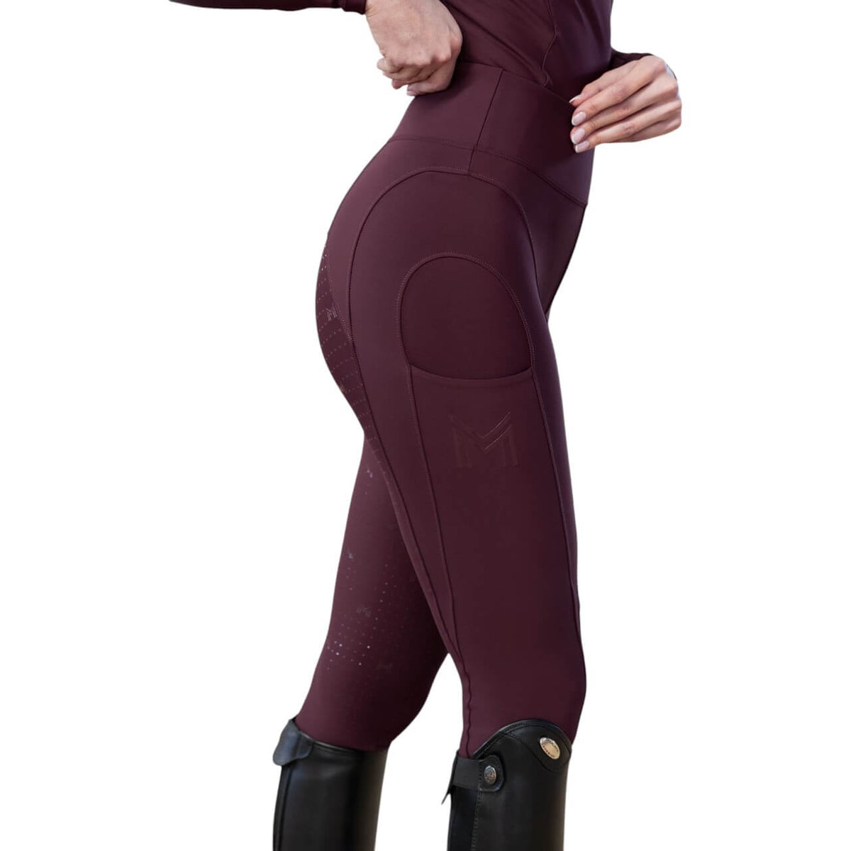 Leggings da equitazione Donna Full-Grip Outline Leggings da equitazione donna